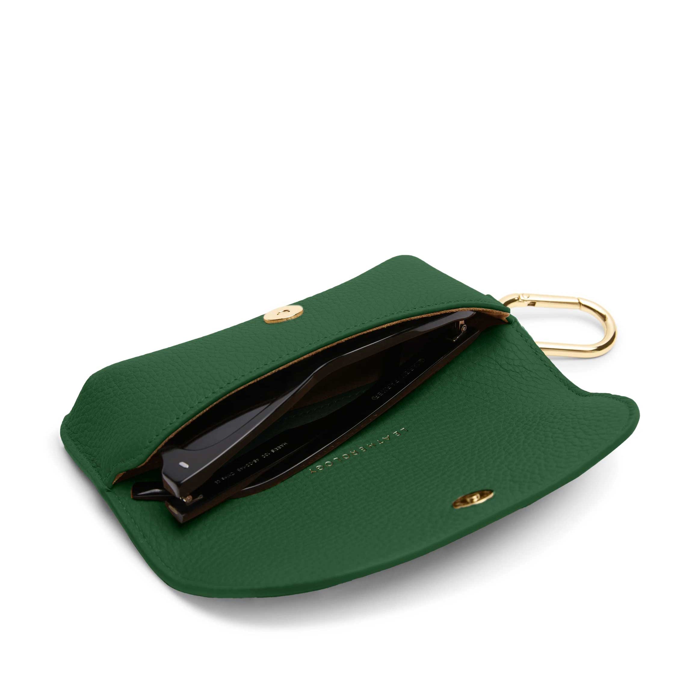 Portable Sunglass Case | Full grain leather, protective eyewear