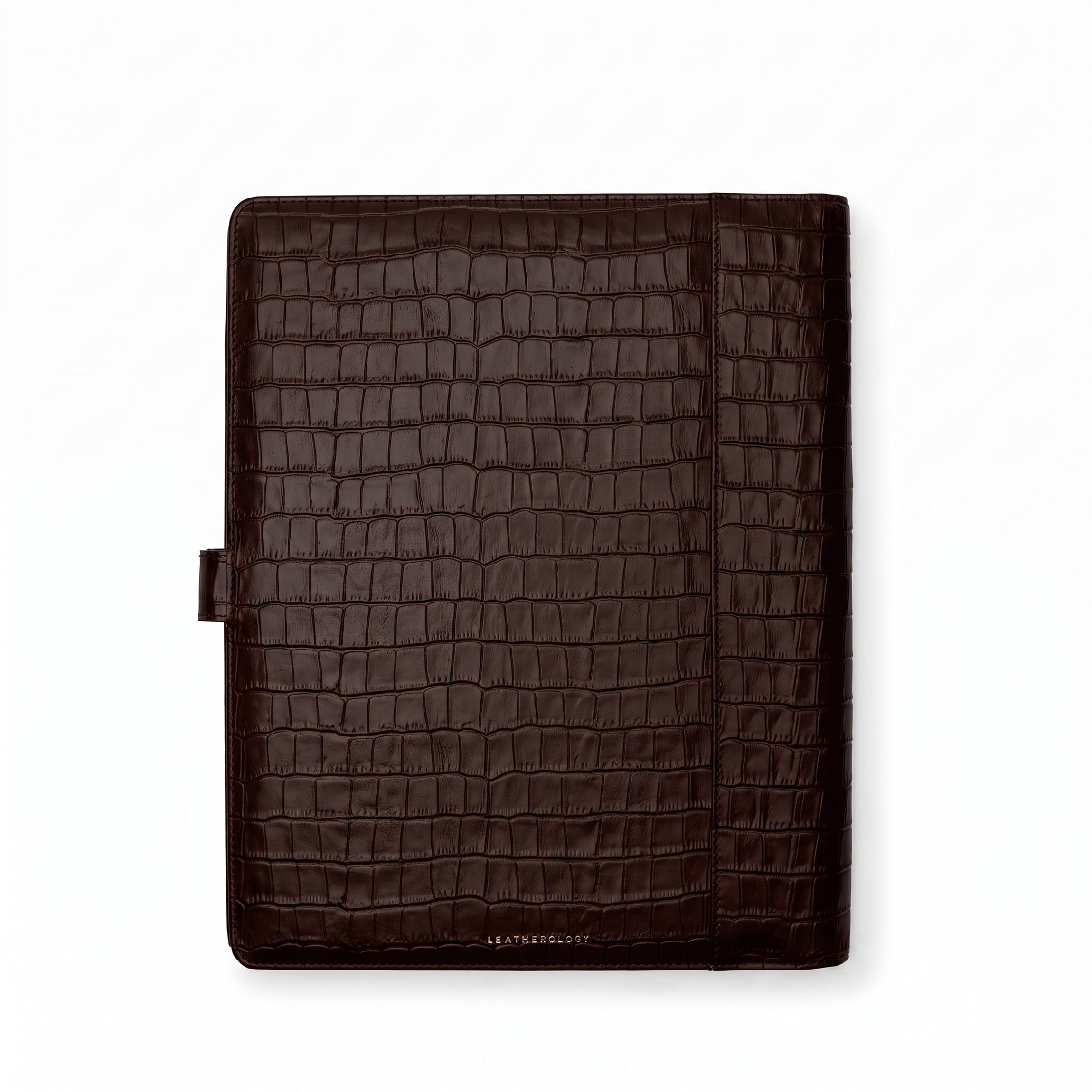 Letter Snap Spiral Journal | Full Grain Leather, Organized Writing
