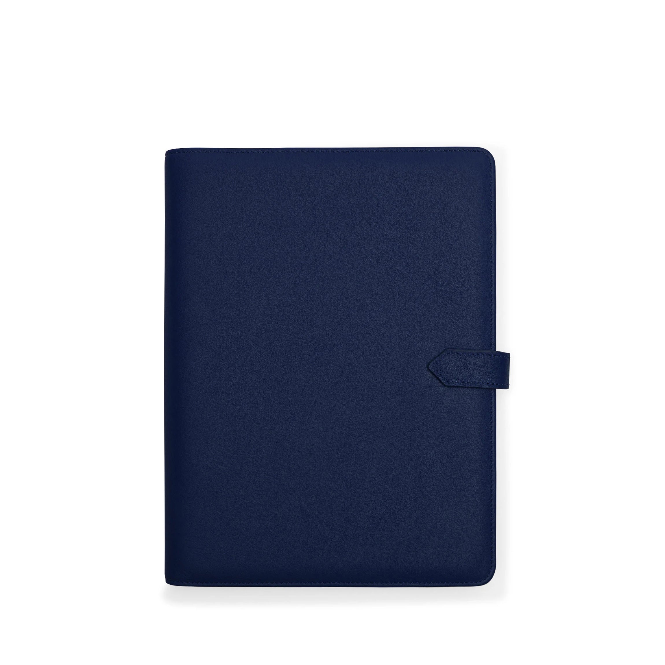 ノートブック ミディアム ソフトレザー ブラック 罫線入り B5 Composition Snap Spiral Journal | Full Grain Leather