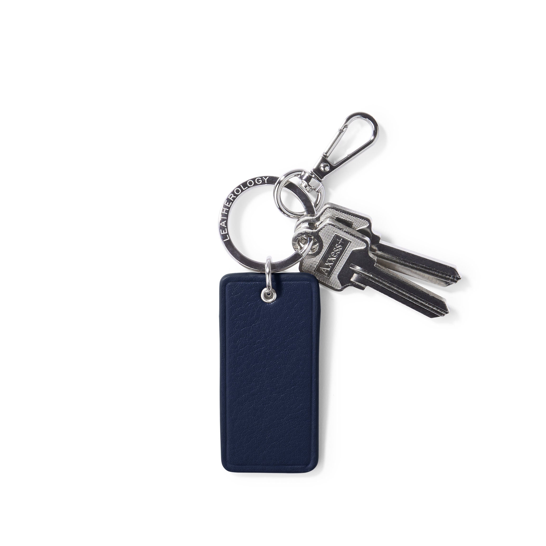 Rectangle Keychain | Full grain leather, simple and durable ...
