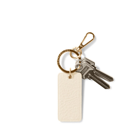 Leatherology Rectangle Keychain Sand