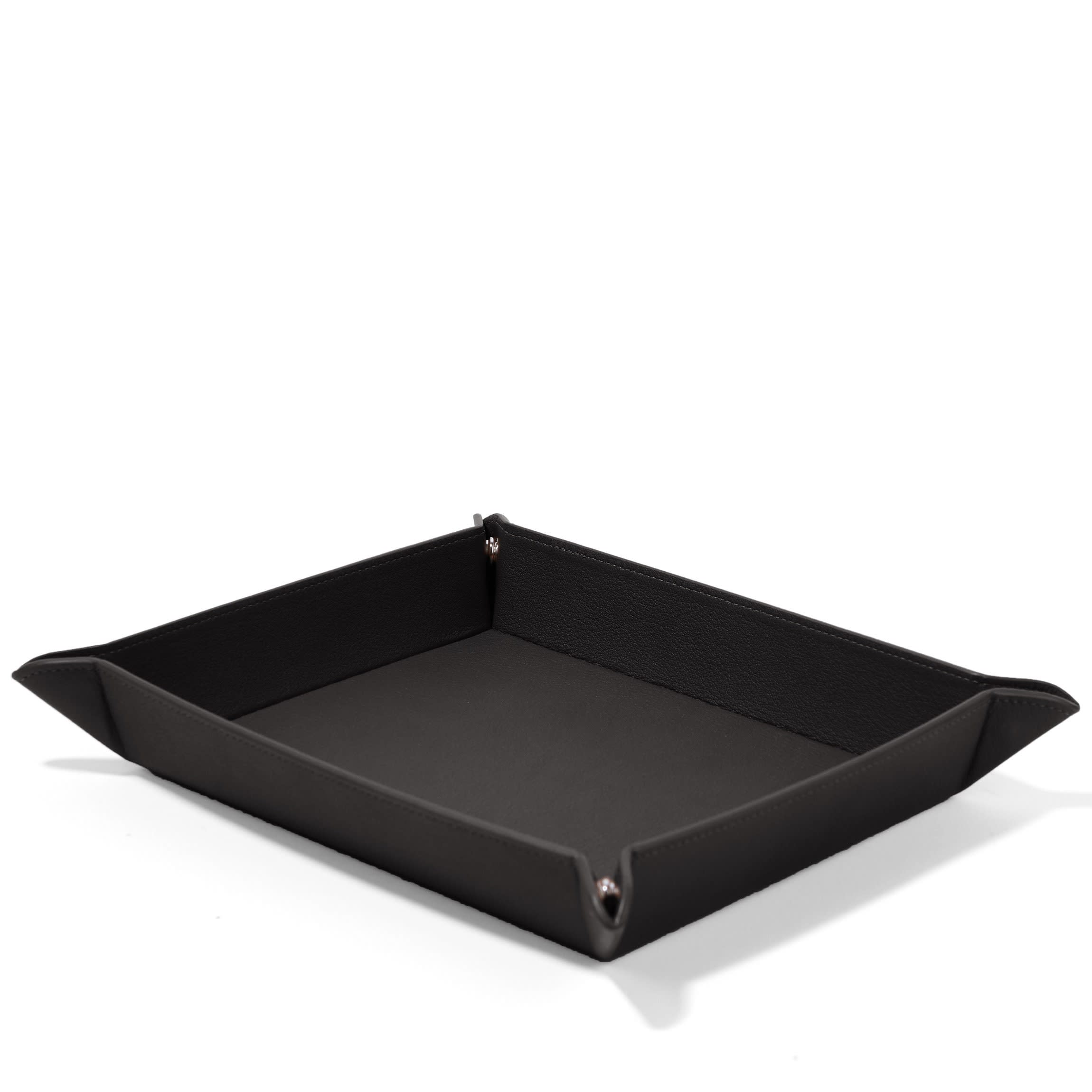 Rectangle Valet Tray | Full grain leather, sleek organization
