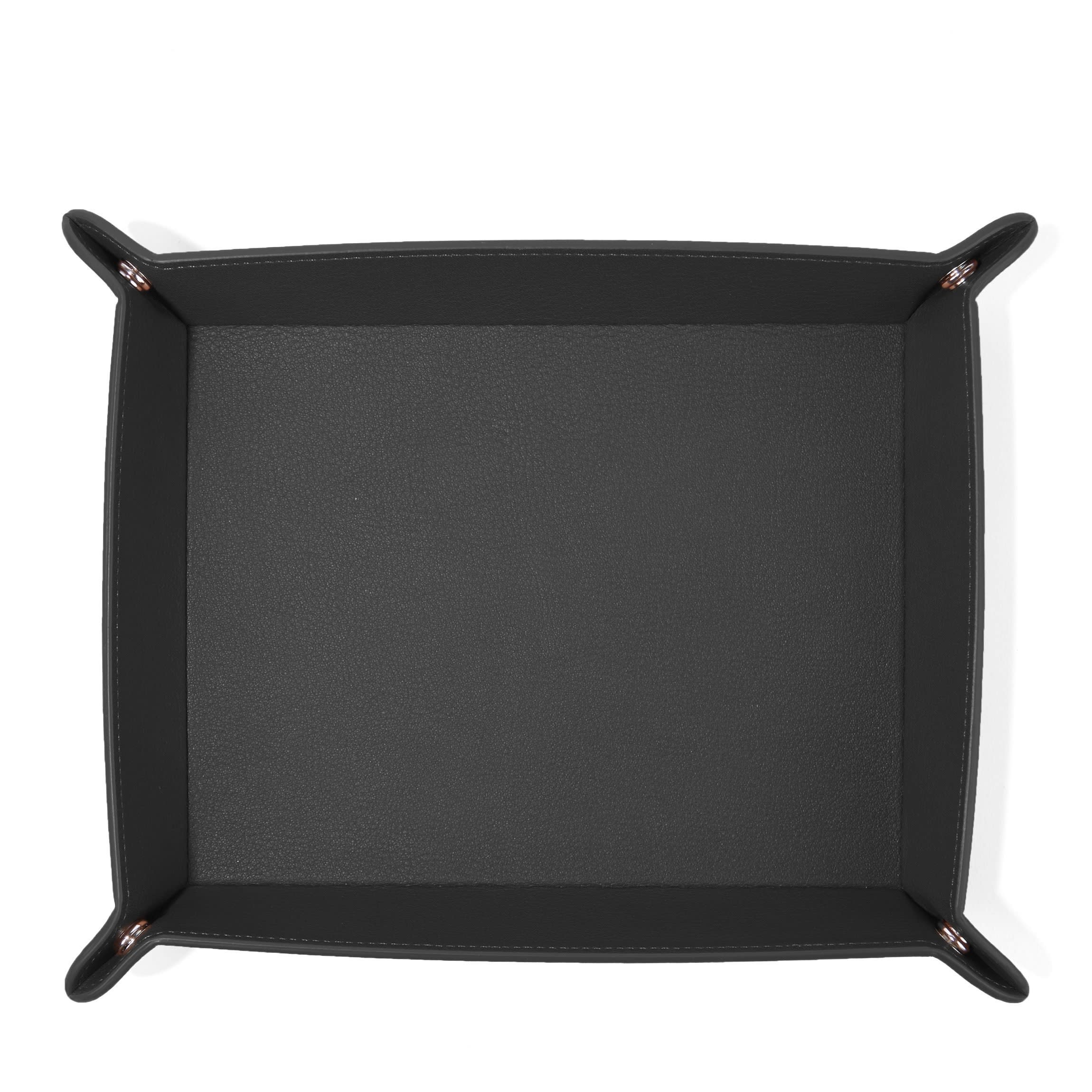 Rectangle Valet Tray | Full grain leather, sleek organization