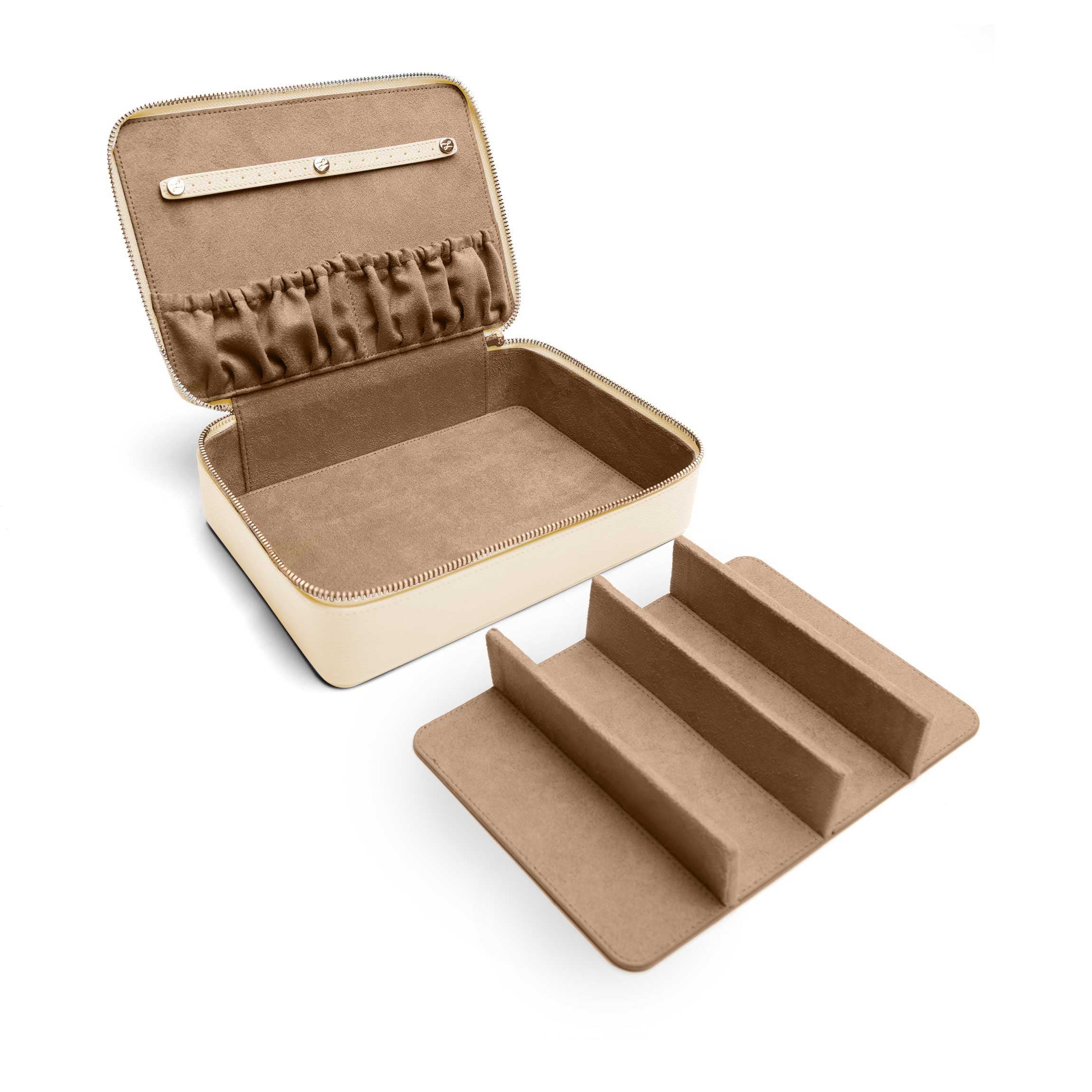 Multi Sunglass Zip Case | Full grain leather, organized eyewear