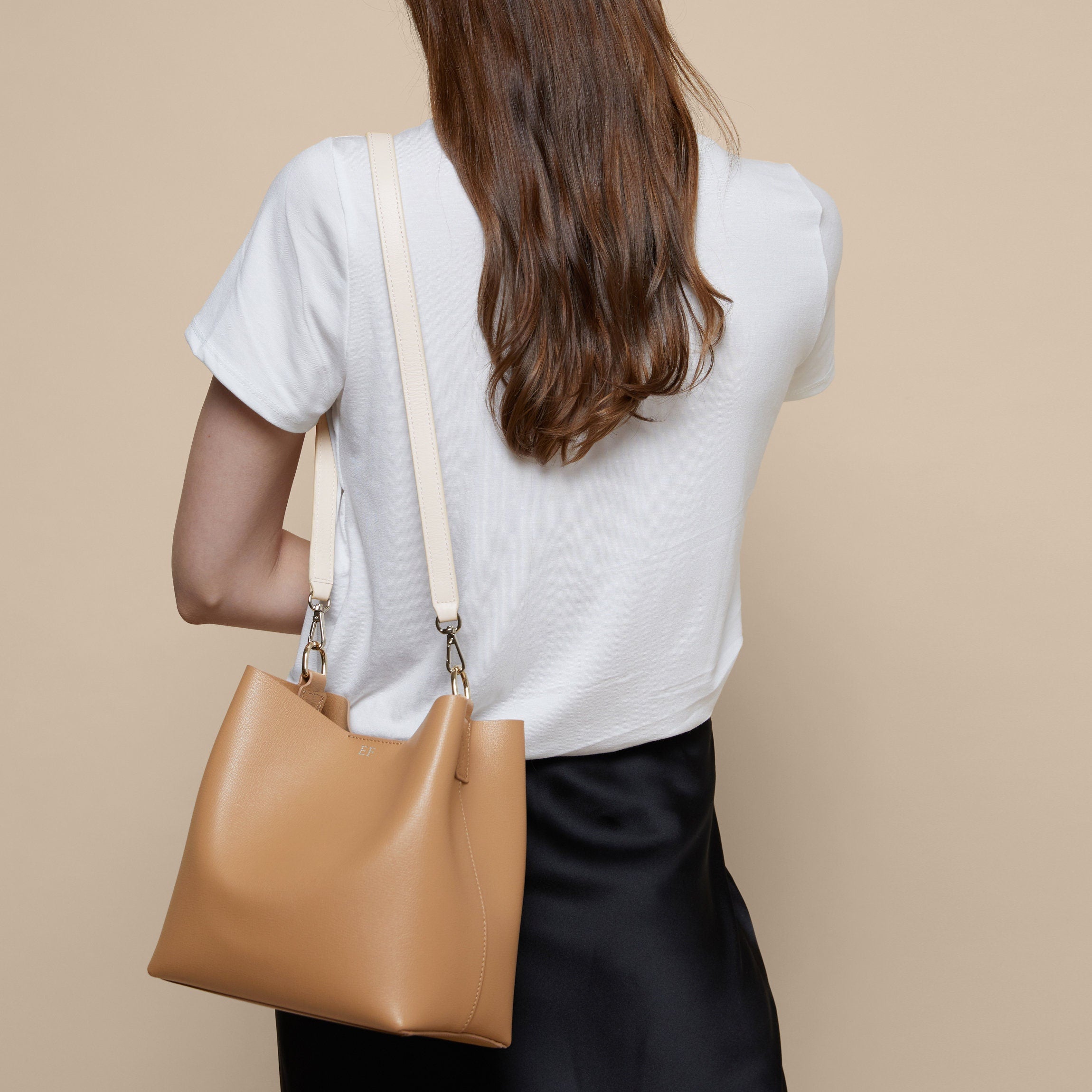 【OAF】BACK OPEN STRAP BUISTIER IVORY OAF】BACK OPEN STRAP BUISTIER IVORY Cream Elastic Loop Strap