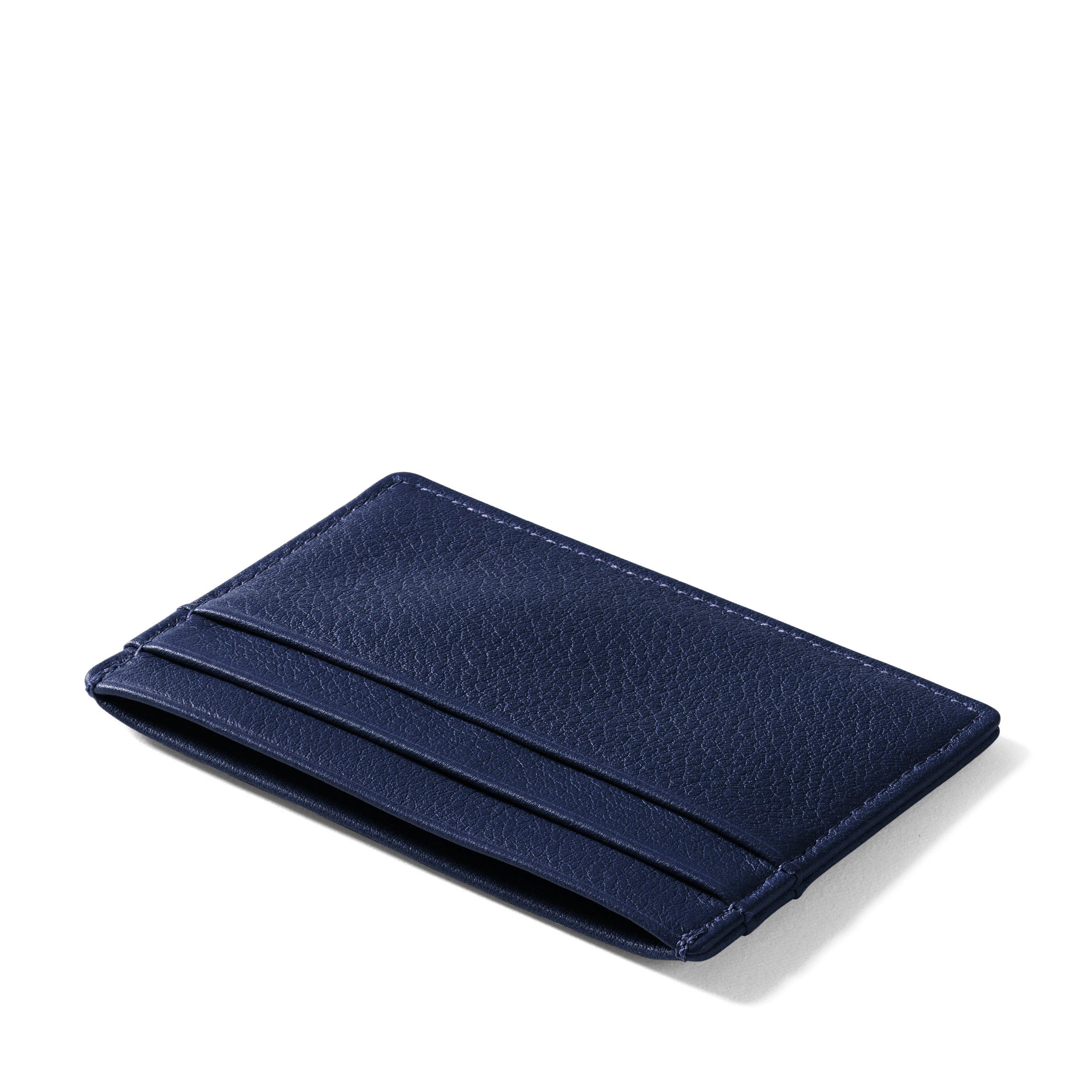 Slim Card Case | Full grain leather, minimalist card storage, Leatherology Navy Blue Slim Card Case | Full grain leather, minimalist card storage, Leatherology Navy Blue