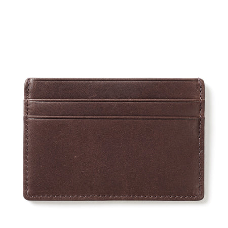Slim Card Case Mahogany