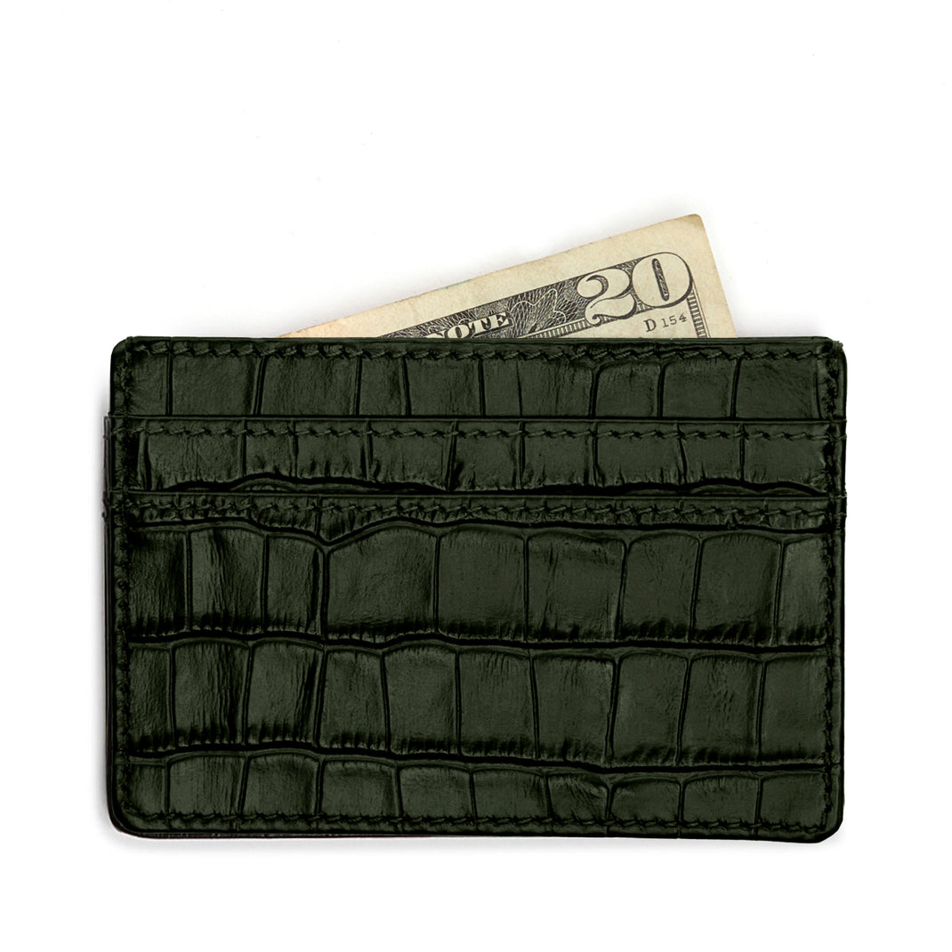 Slim-Card-Case-Forest Croc-105-338-2
