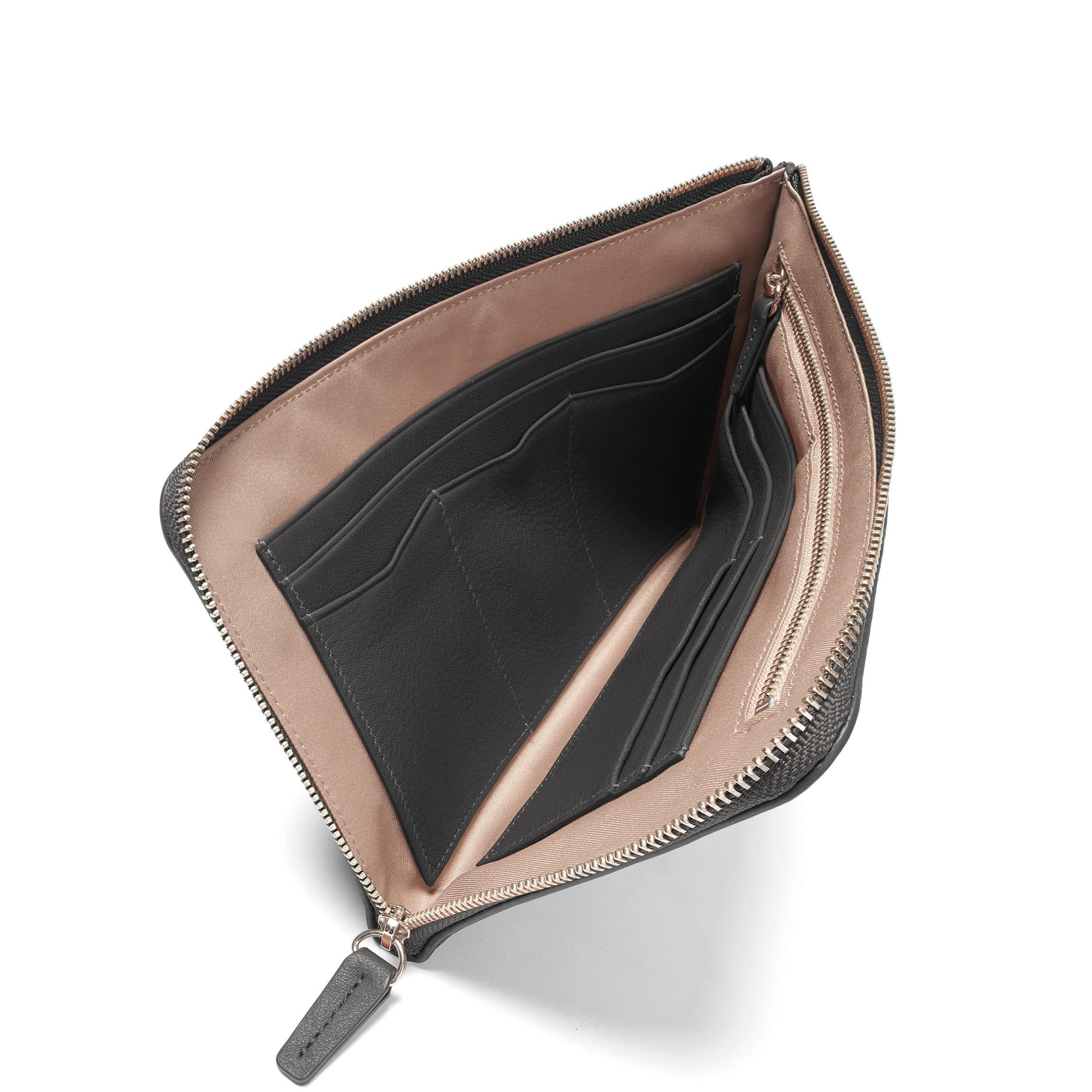 Slim Zip Travel Wallet | Full grain leather, streamlined travel