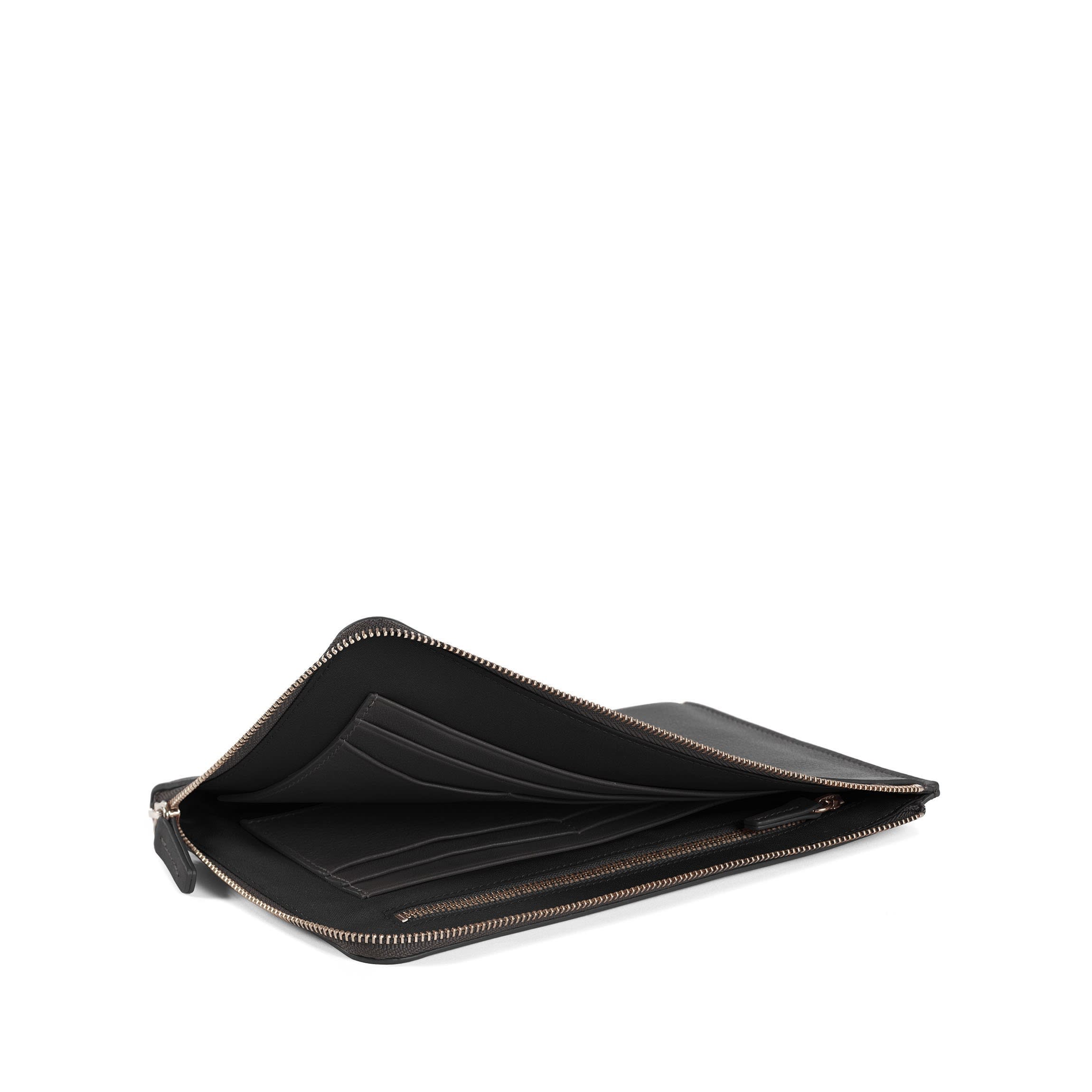 Slim Zip Travel Wallet | Full grain leather, streamlined travel