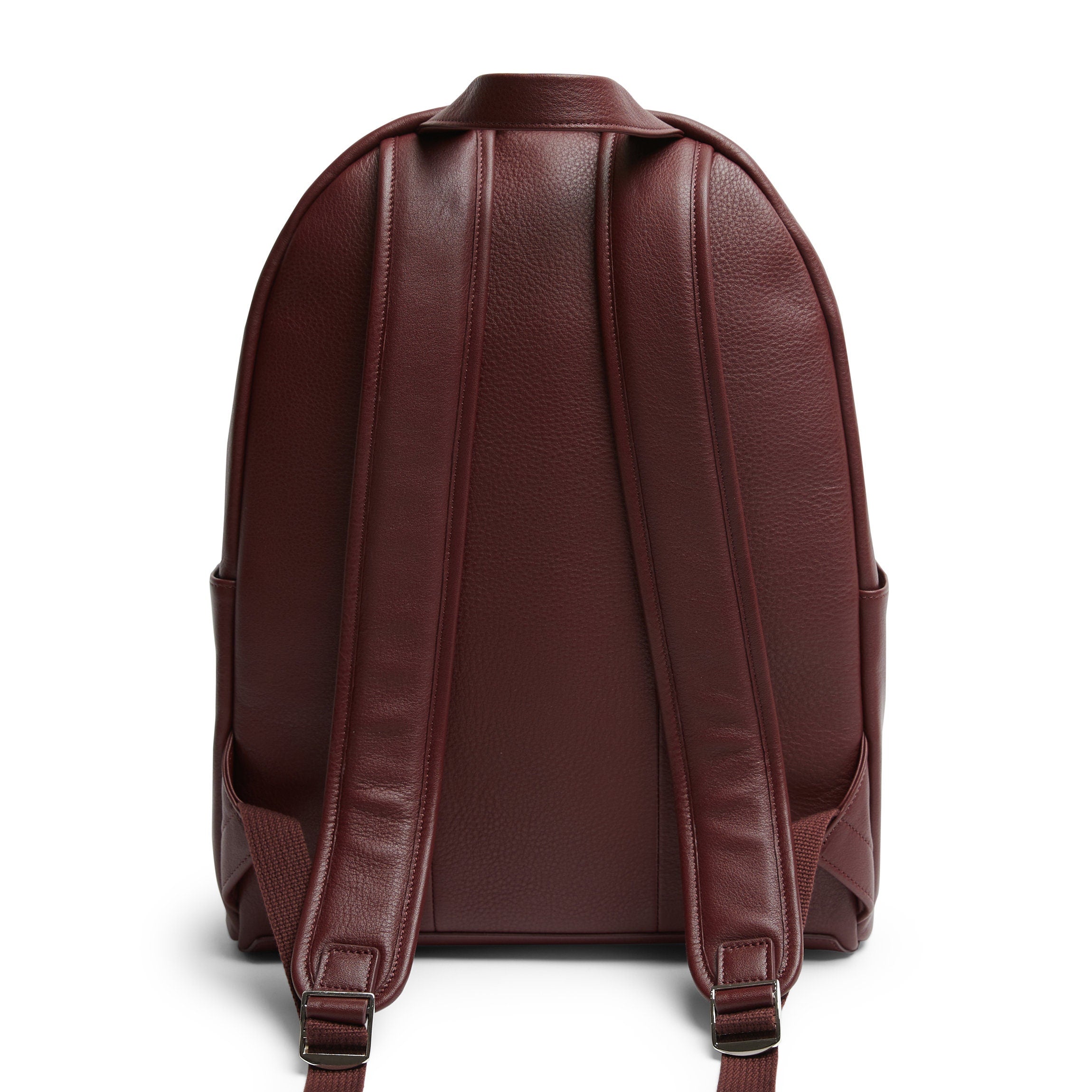 burgundy faux leather backpack Sloan Backpack