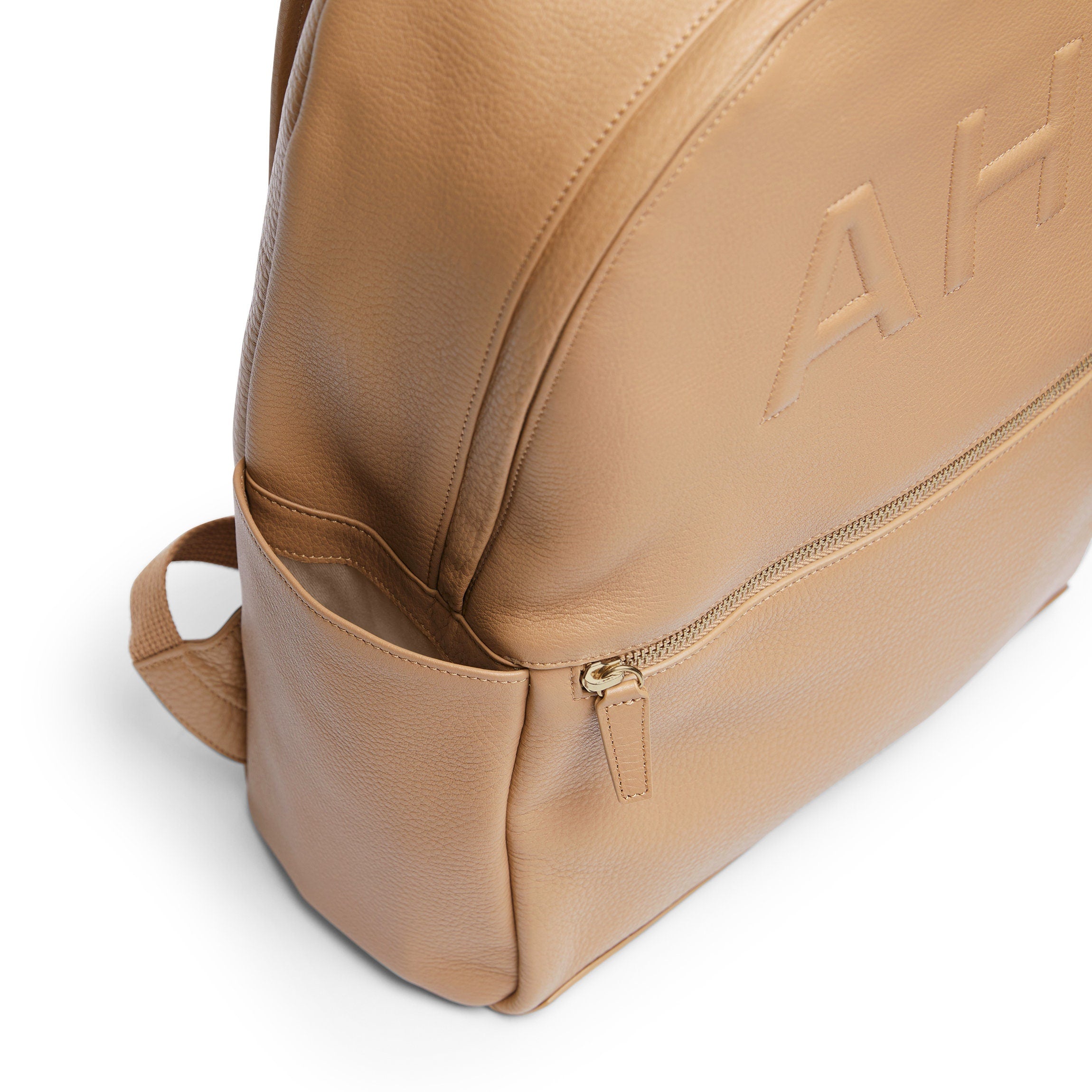 camel color leather backpack Sloan Backpack