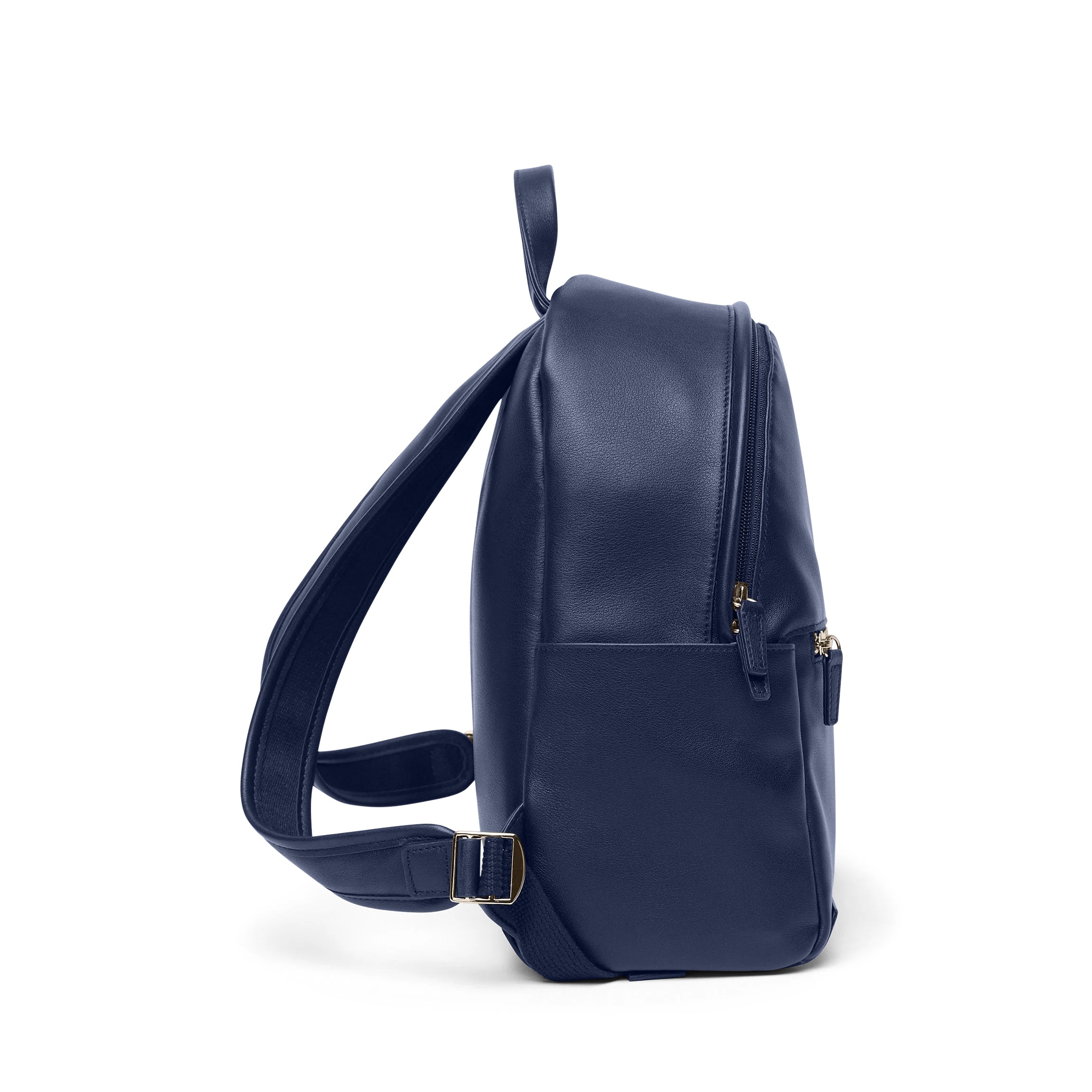 Sloan Mini Leather Backpack - Slim Design, Built-In Sleeve Fits 11