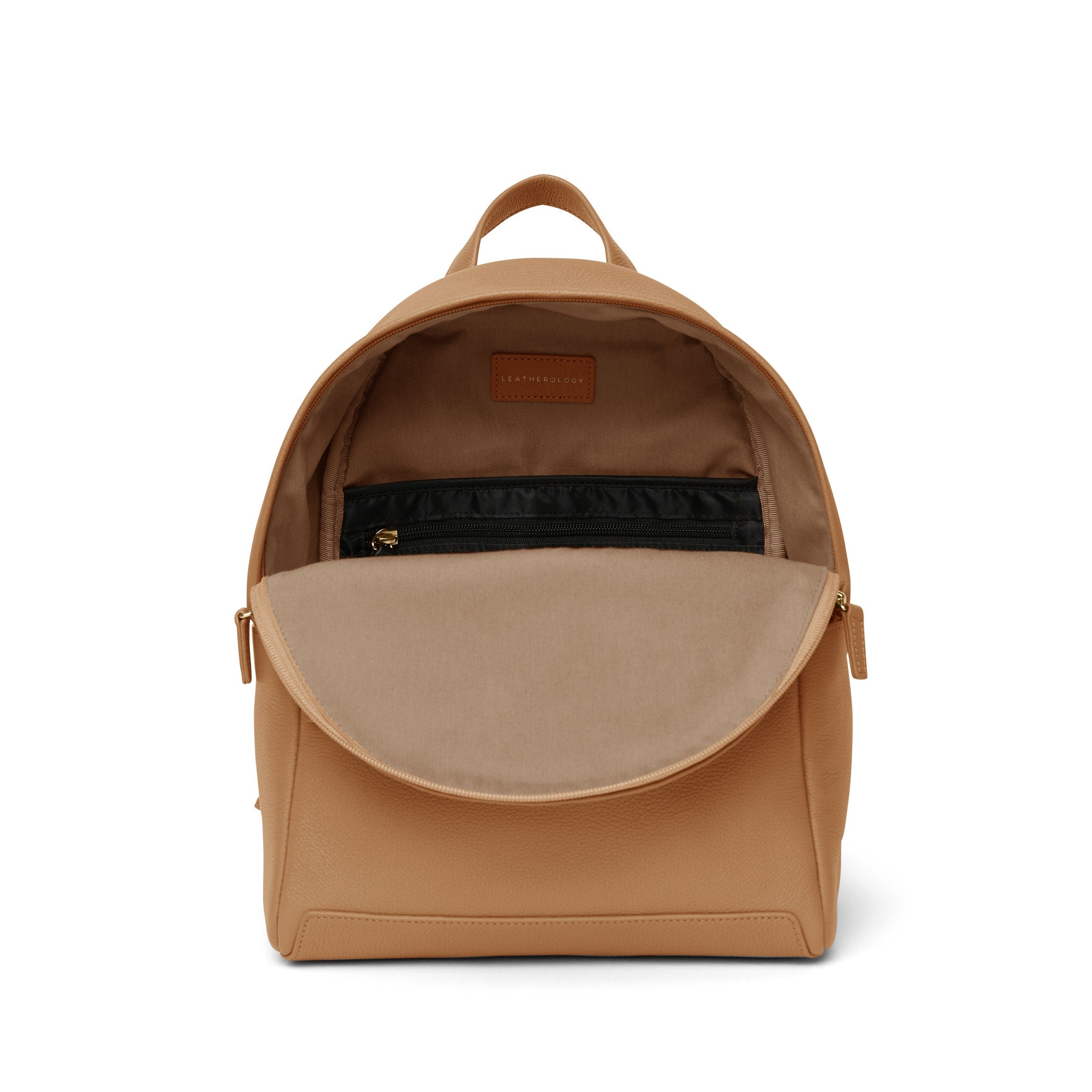 Sloan Mini Backpack | Full grain leather, compact everyday backpack,  Leatherology Camel