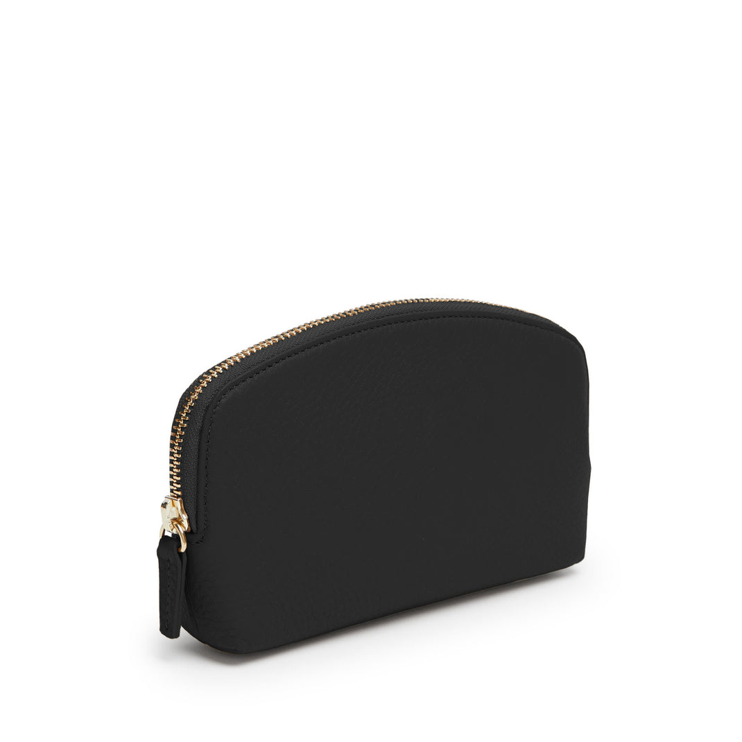 Small Makeup Pouch Black Pebble