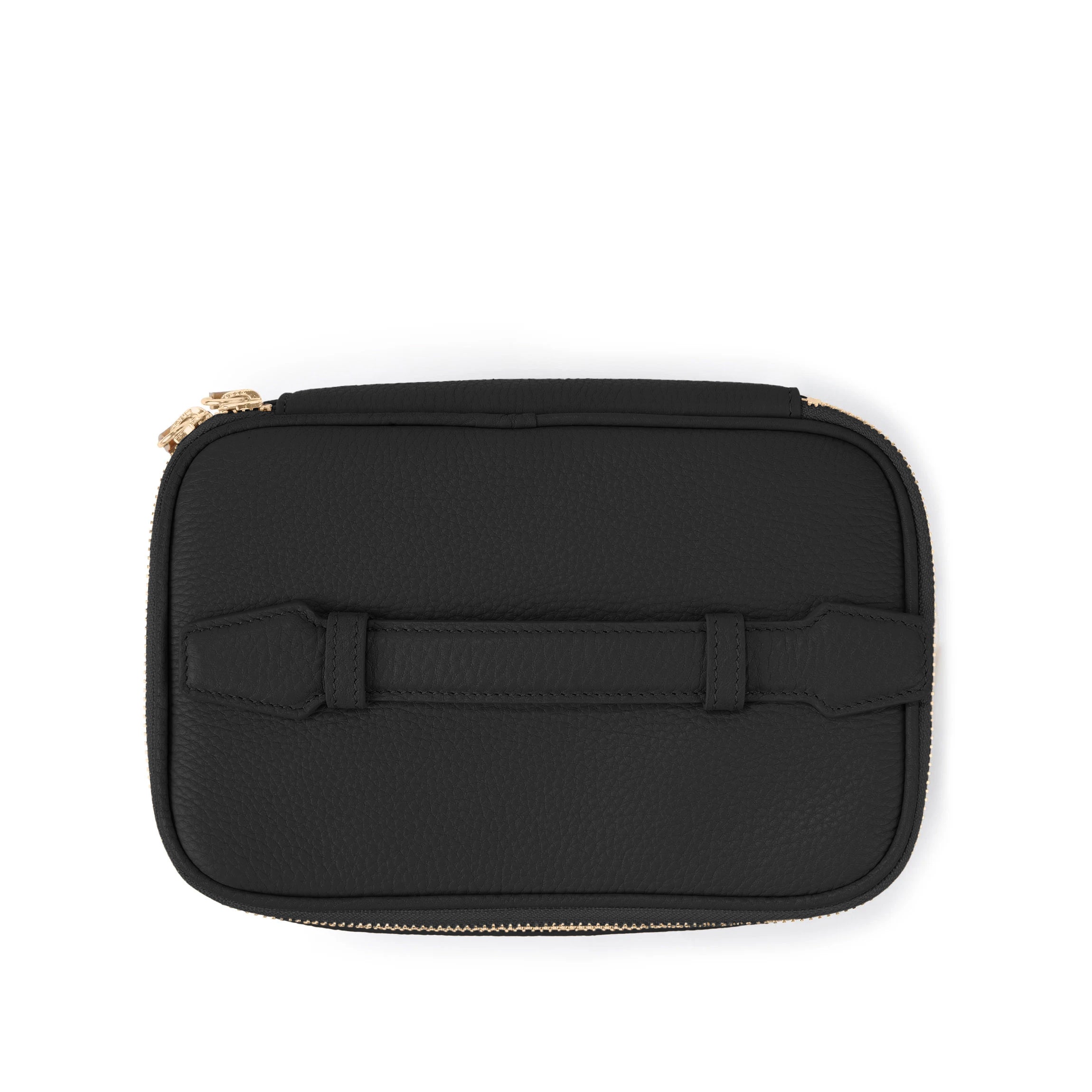Small Train Case | Full Grain Leather, Compact Beauty Organizer