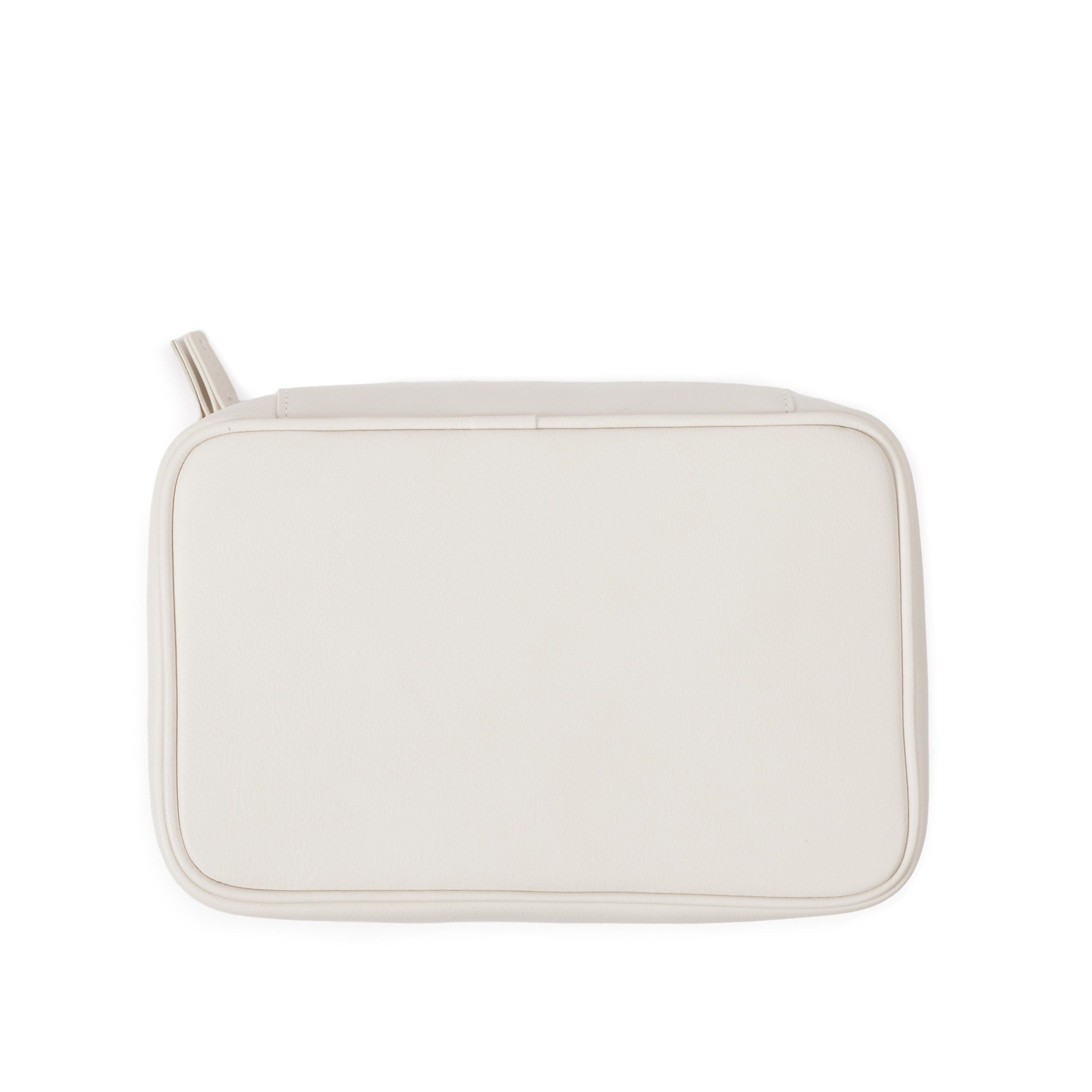 Small Train Case | Full grain leather, compact beauty organizer