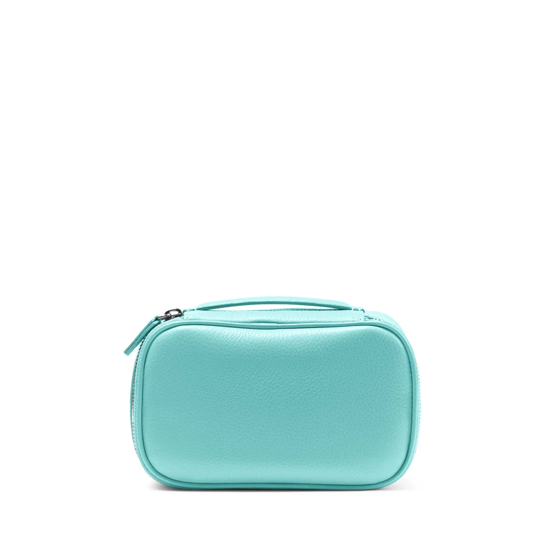 Small Tech Bag Organizer | Full grain leather, compact tech storage ...