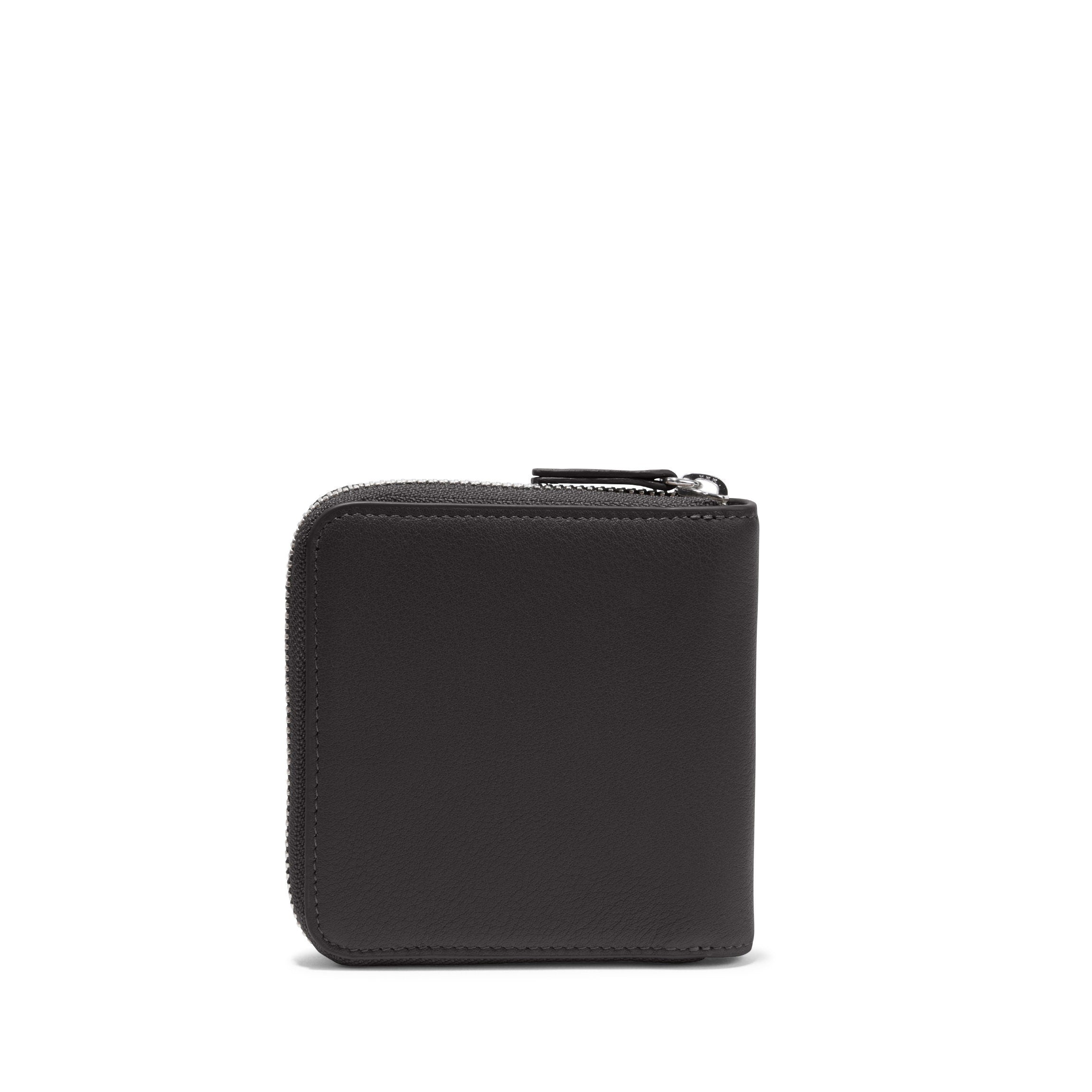 Wallet body bag／ミニポーチ付／black mesh お財布ポシェット スマホポーチ ミニポーチ マルチショルダー