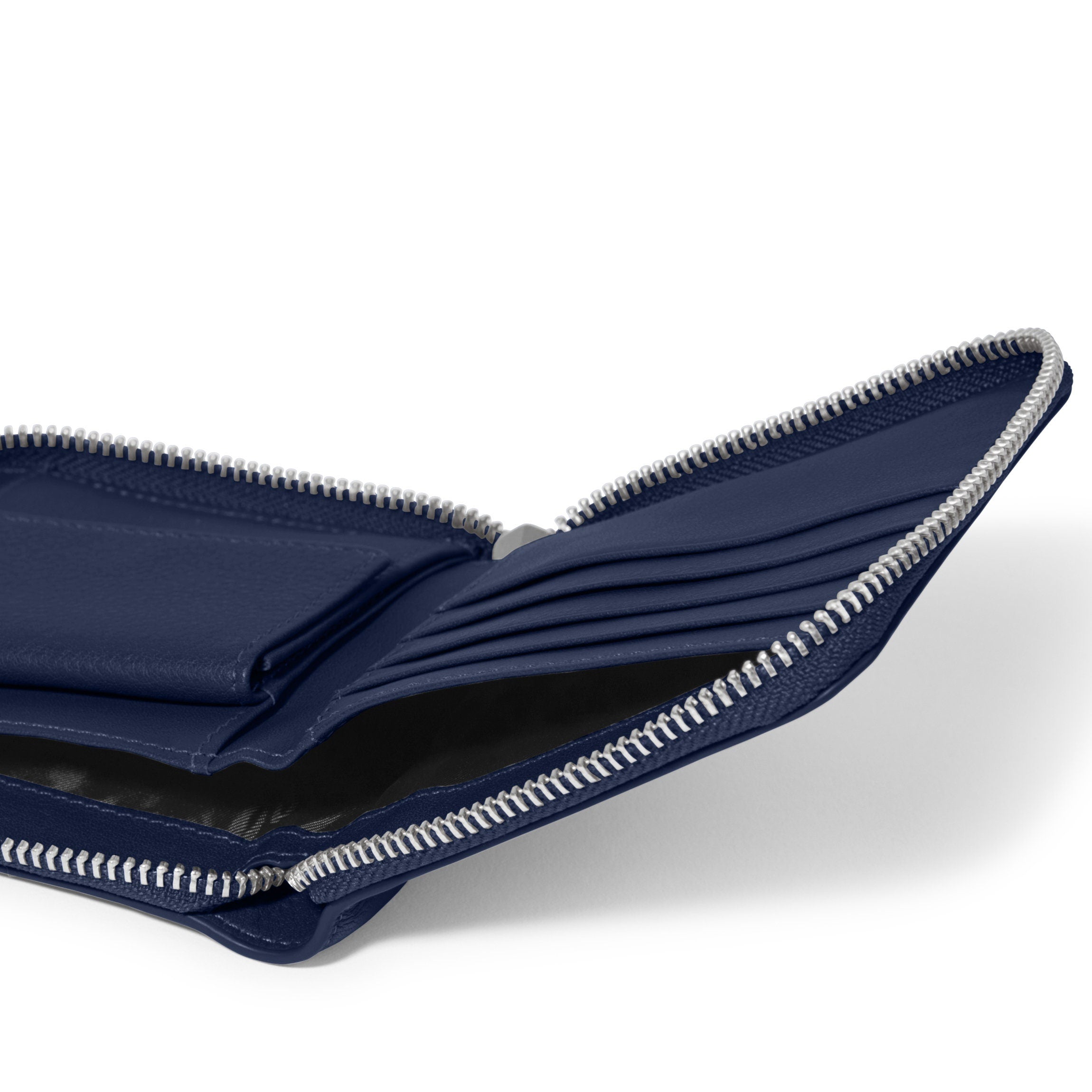 小物 LOMEI Zipper Compact Wallet NAVY BLUE LOMEI Zipper Compact Wallet NAVY BLUE NAVY MESH ZIP WALLET