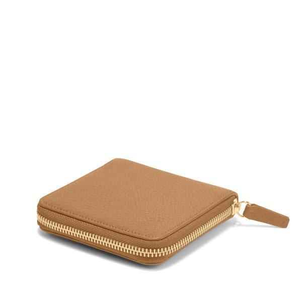 Small Zippered Wallet | Full grain leather, compact and secure