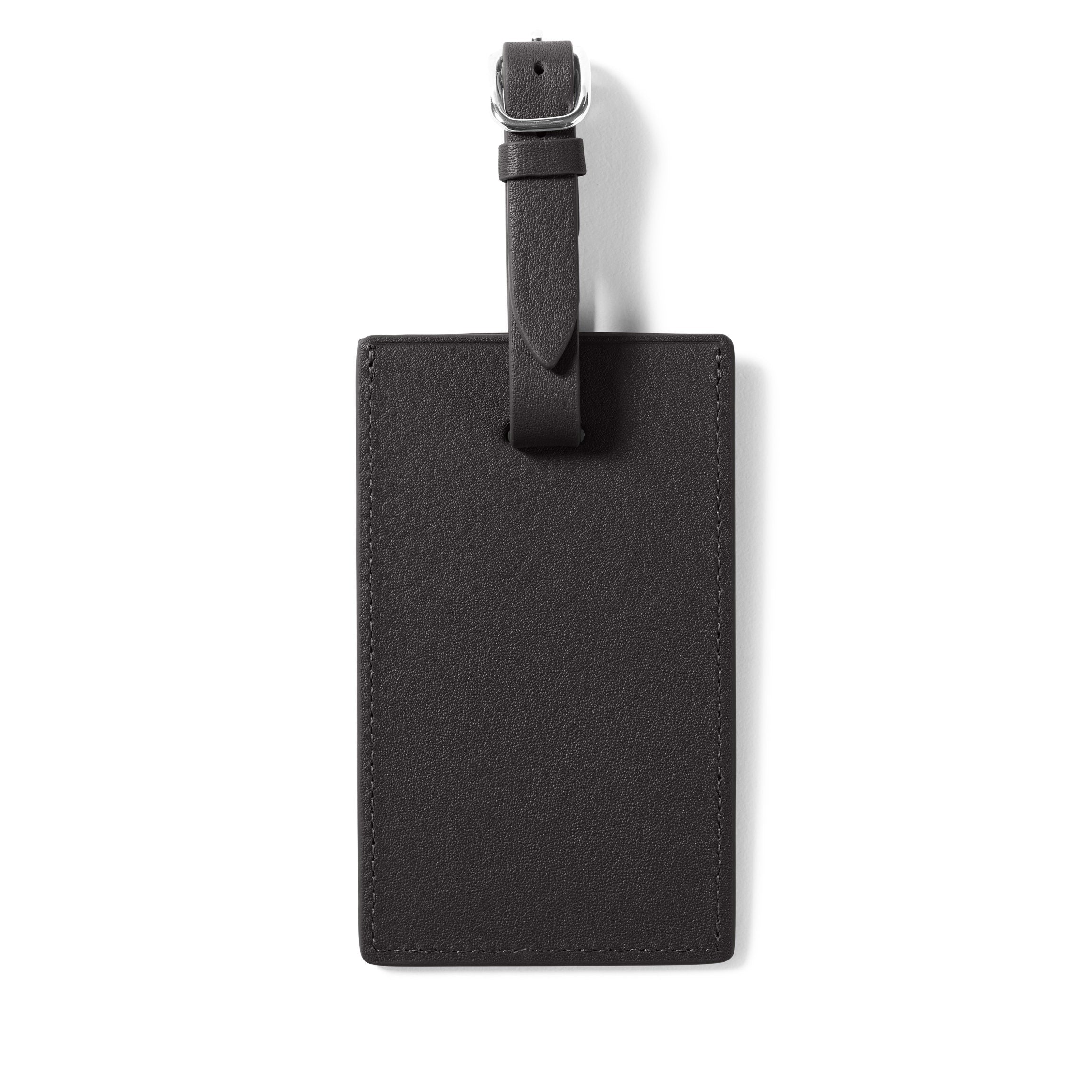 Standard Rectangular Luggage Tag Full grain leather, timeless