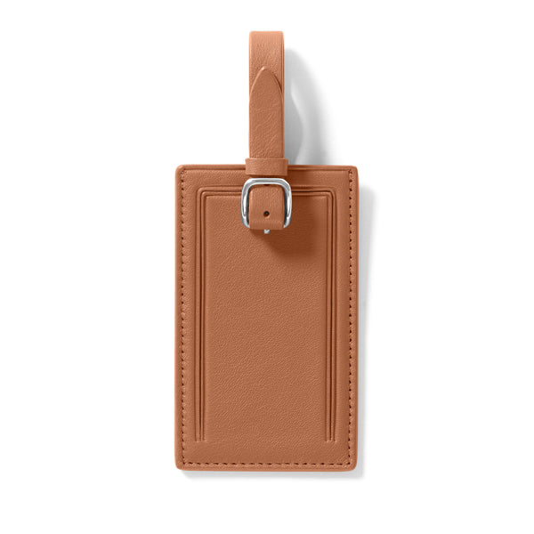Standard Rectangular Luggage Tag | Full Grain Leather, Timeless