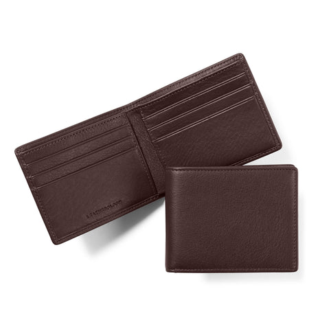 Leatherology Thin Bifold Wallet Brown
