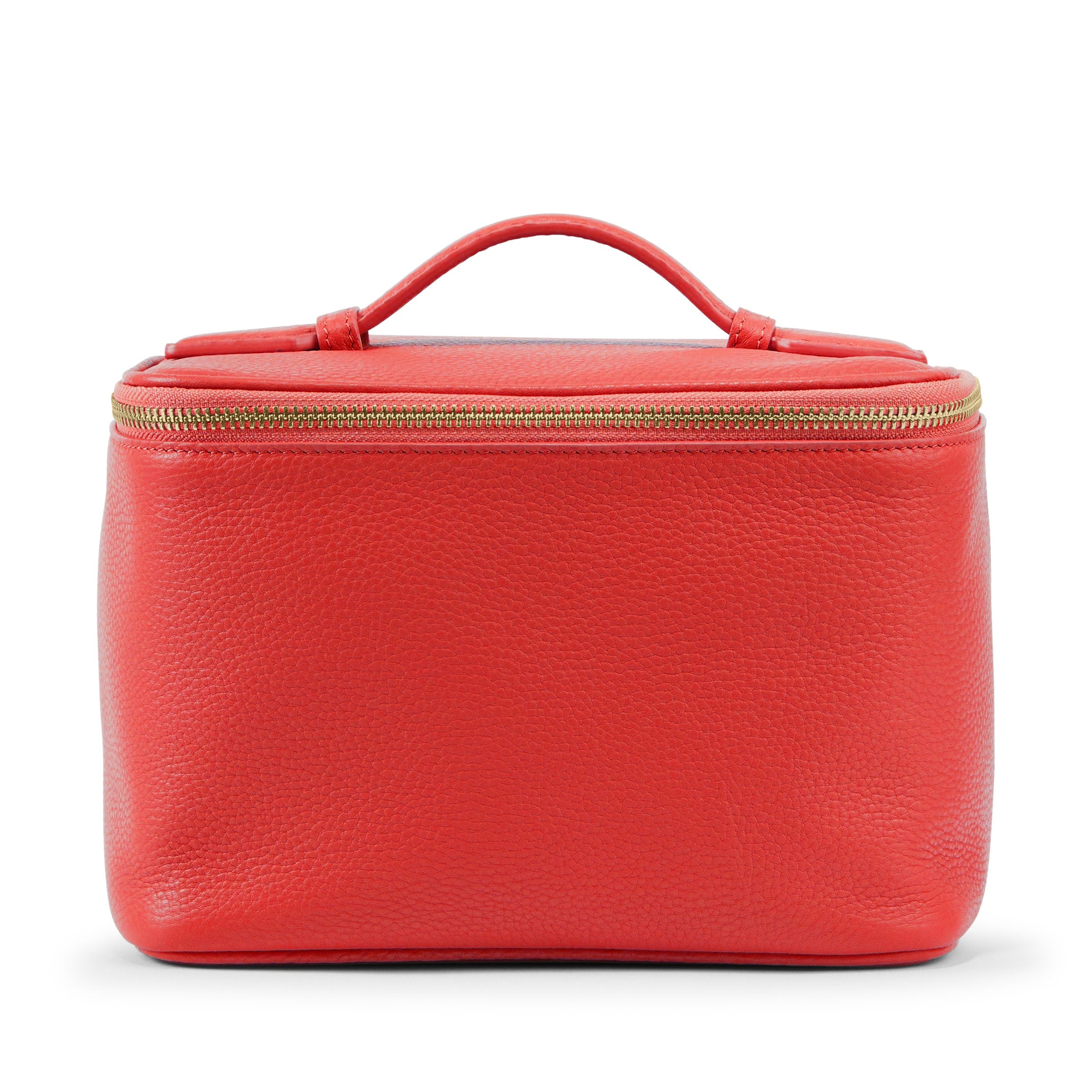 Medium Train Case | Full grain leather, versatile travel storage ...