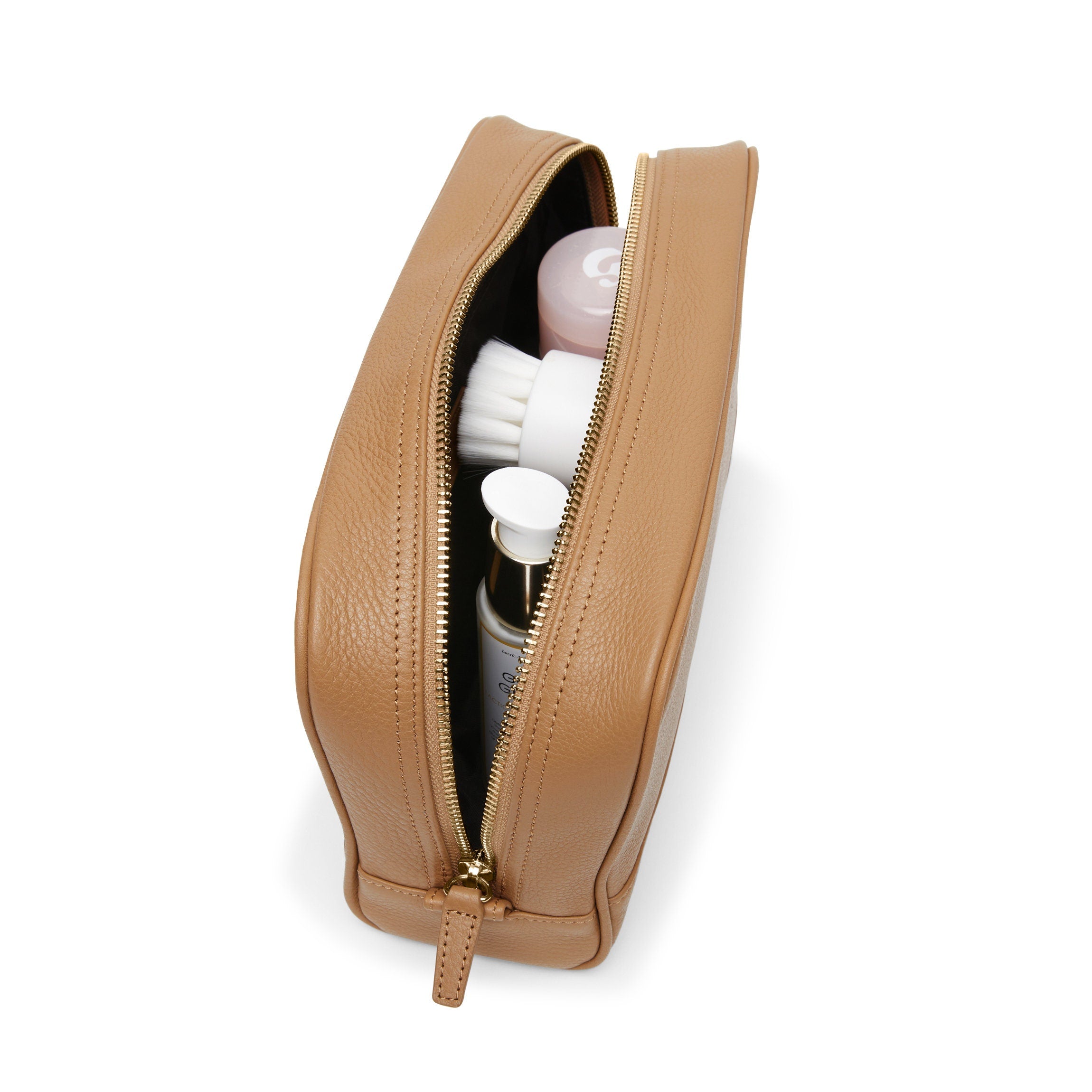 best toiletry bag travel handles zipper manufacturer Top Zip Toiletry Bag