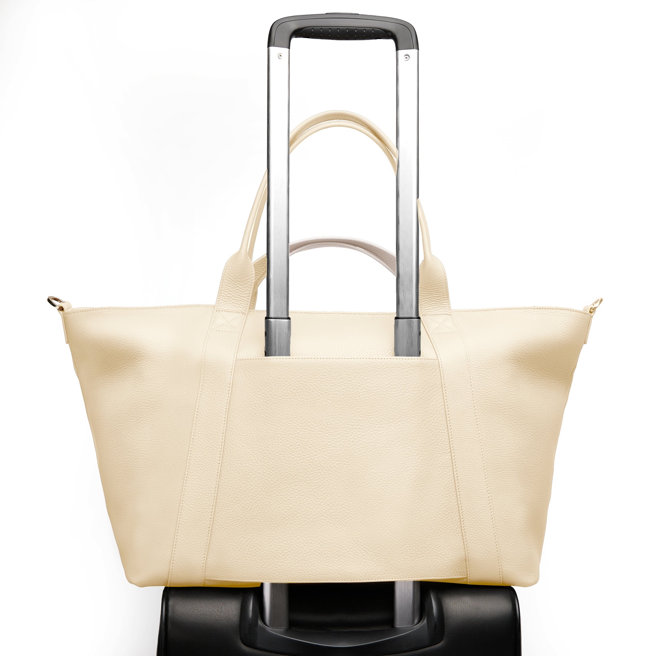 Riu Synthetic leather tote bag ベージュ Bags – Riu