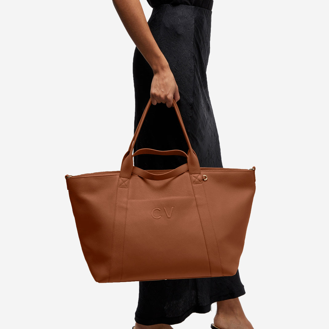 Transit Travel Tote-Saddle-061-224-2
