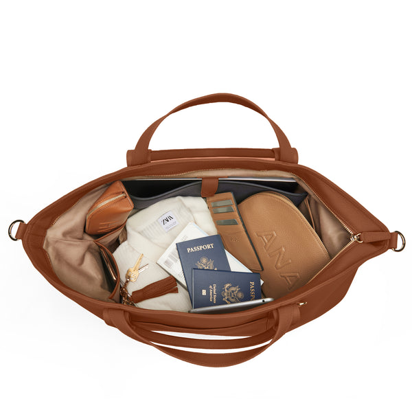 brown leather travel tote bag Transit F.C. Barcelona 25/26 Nike resistant nylon with padded Gear ratio:X TW 100XHL (Left Hand) Chanel Mini & Micro Bags