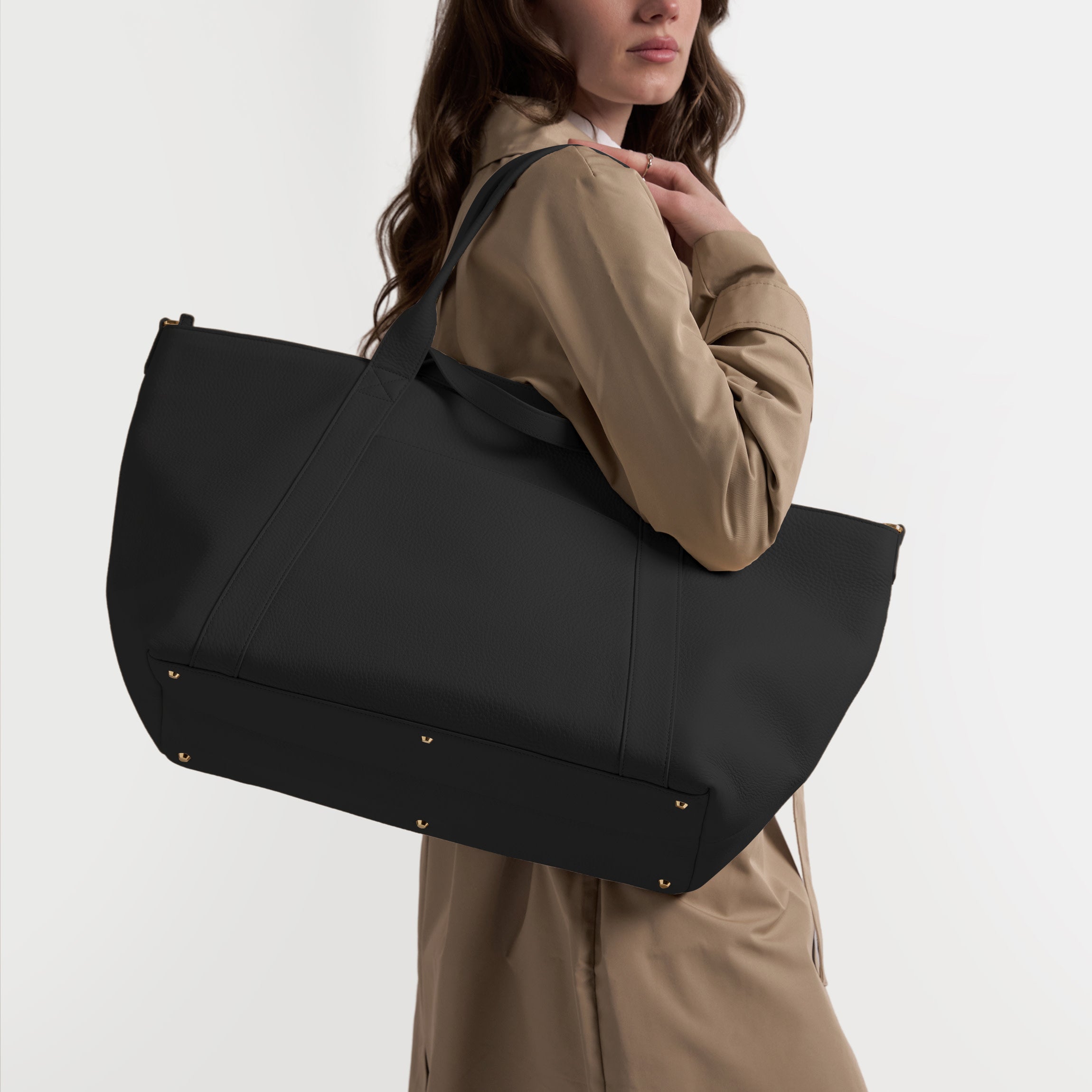 black travel tote bags Transit Travel Tote