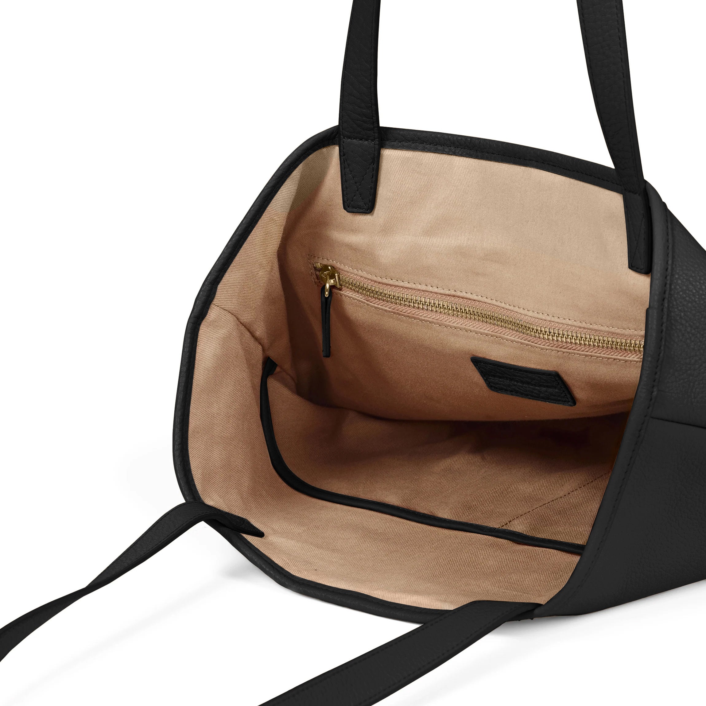 Uptown Vertical Tote | Full grain leather, chic everyday bag 