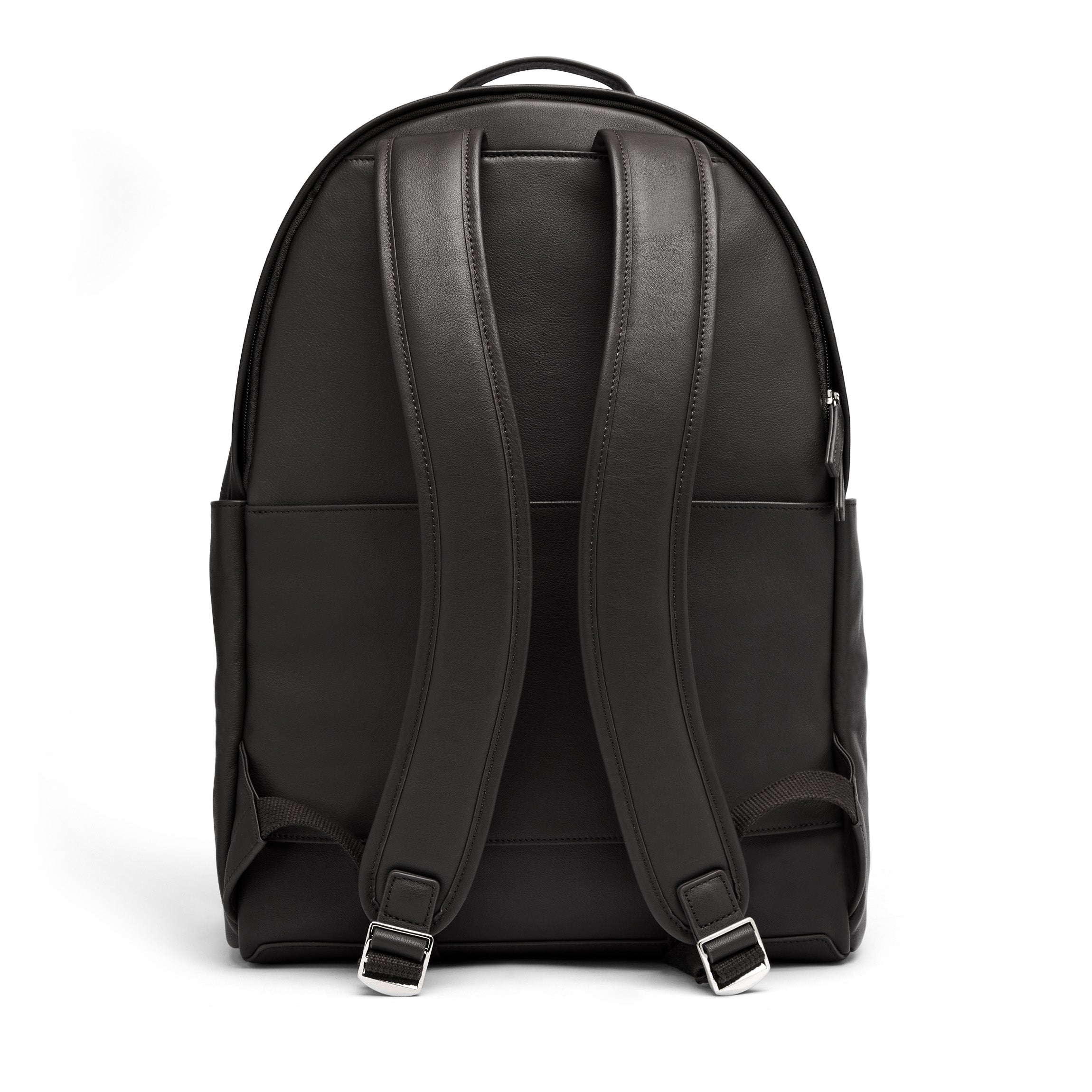 Sloan Large Backpack | Full Grain Leather or Organic Cotton Canvas Black  Onyx  Leatherology