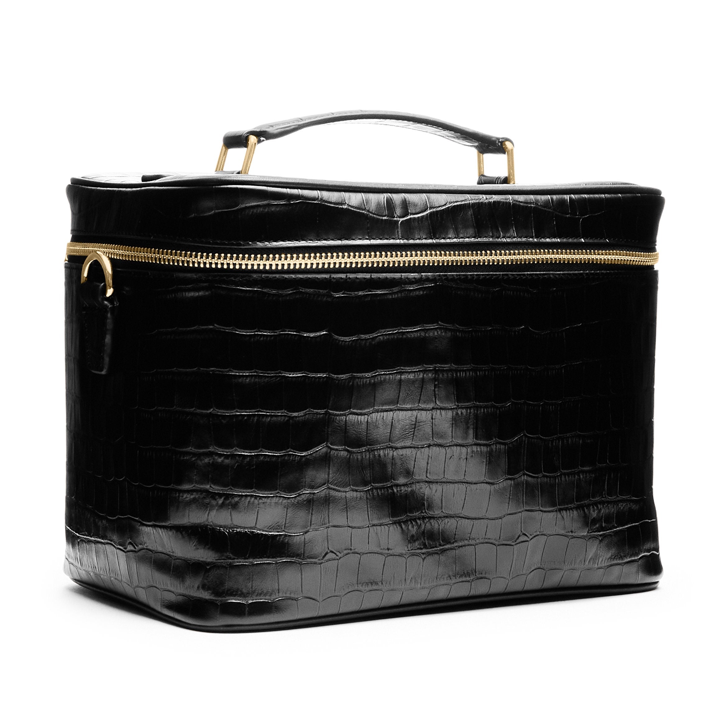 WRK leather ケース　黒 XL Train Case | Full grain leather, spacious travel storage