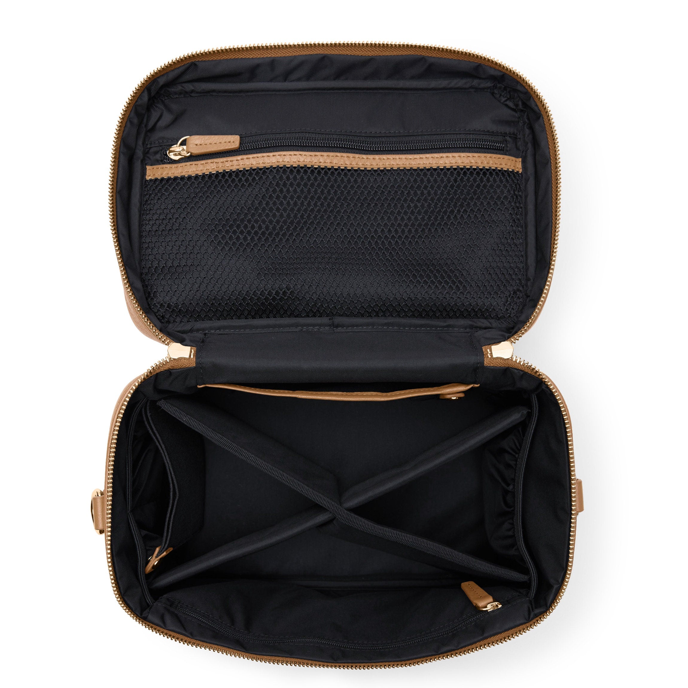 XL Train Case | Full grain leather, spacious travel storage