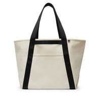 Canvas Beach Tote Natural Canvas/Black