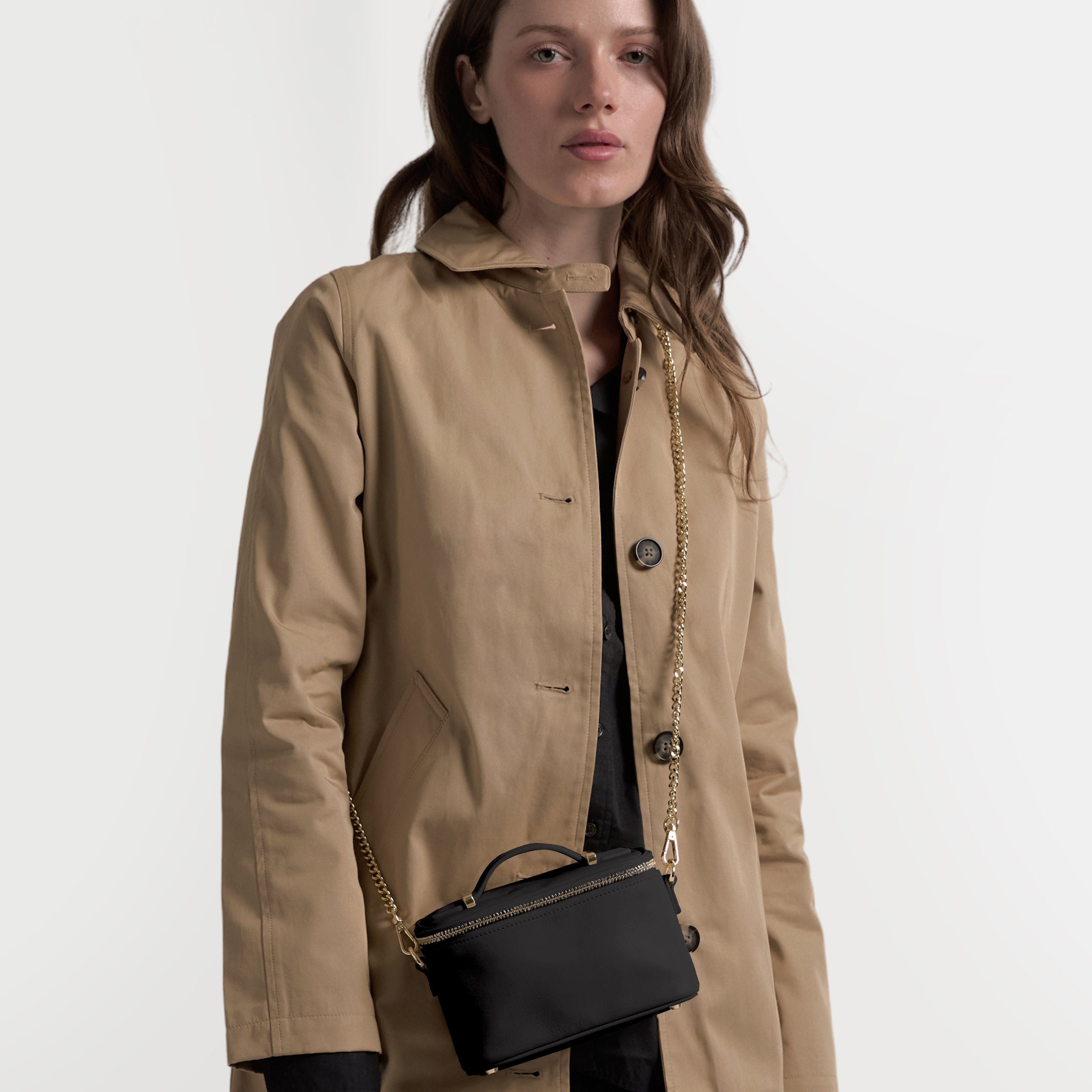 Maddie Micro Crossbody | Full Grain Leather, Minimal Yet