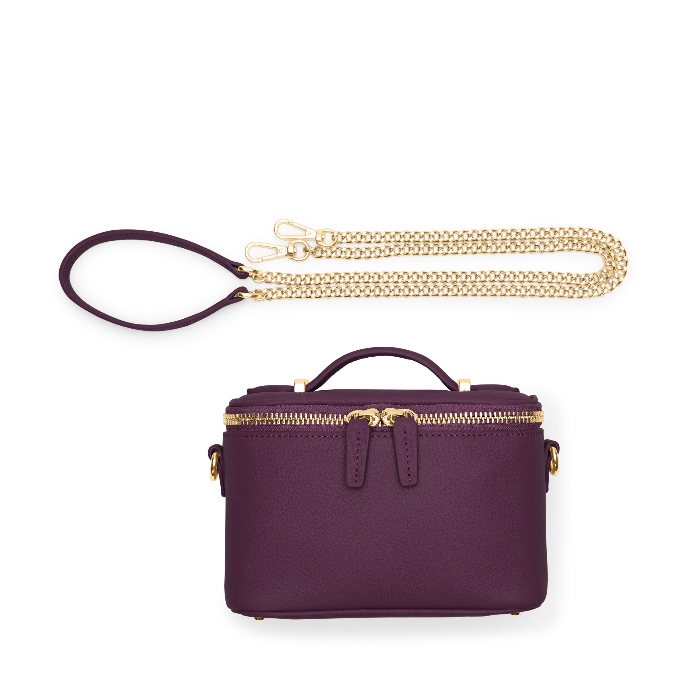 Maddie Micro Crossbody | Full grain leather, minimal yet