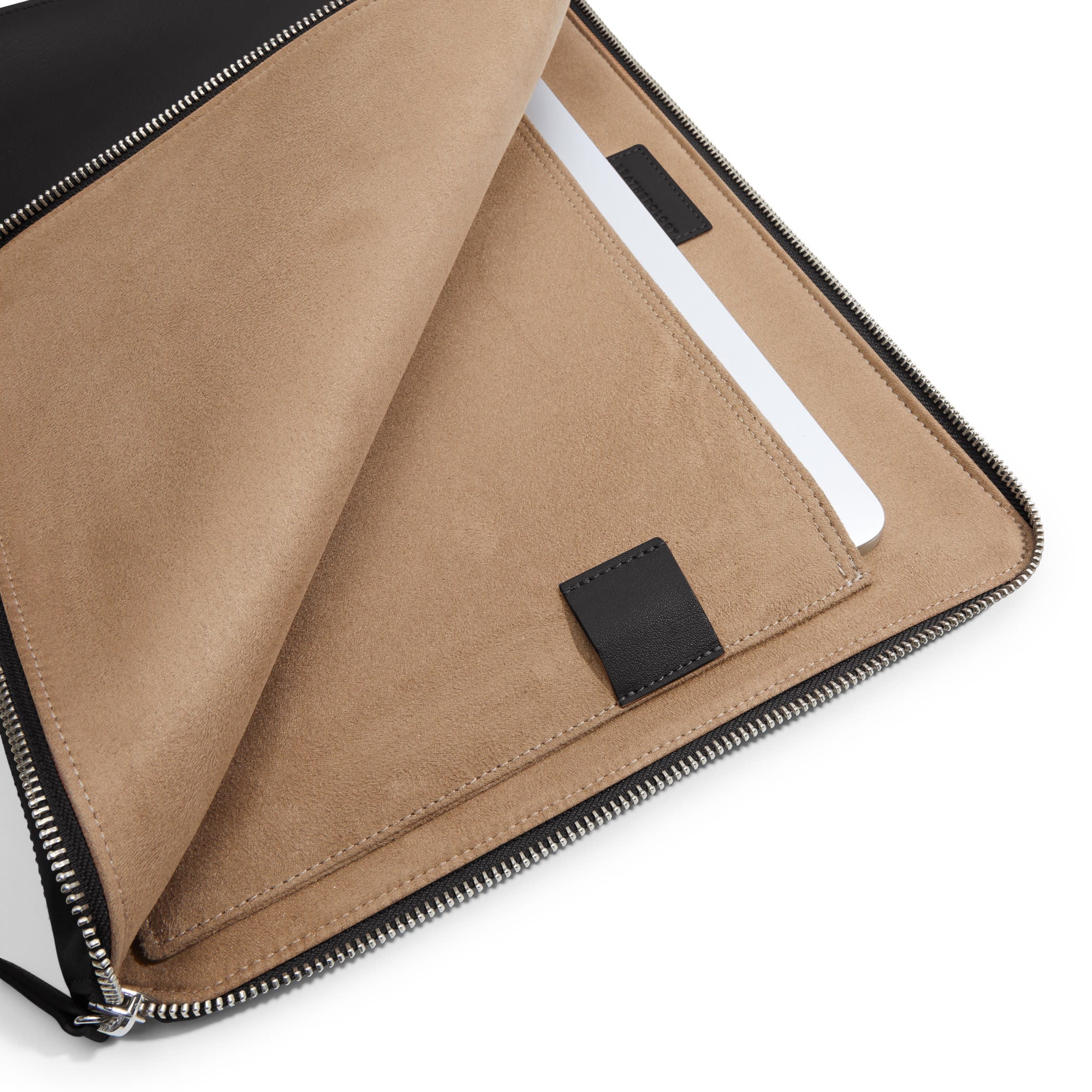 Leatherology Black Onyx Tablet Case Sleeve Compatible with 12.9 iPad Pro : Leatherology Black Onyx Leatherology Tech Tablet