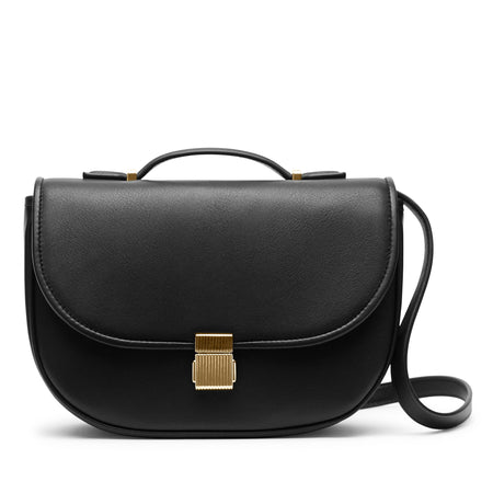 Katy Medium Saddle Bag | Full grain leather, classic crossbody