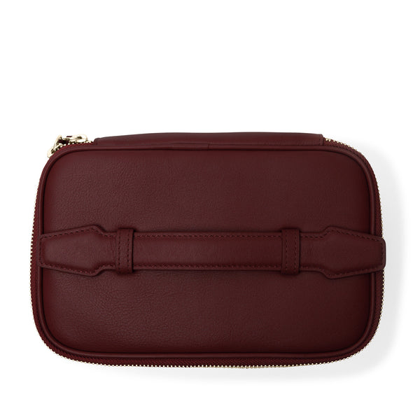 Medium Train Case Bordeaux
