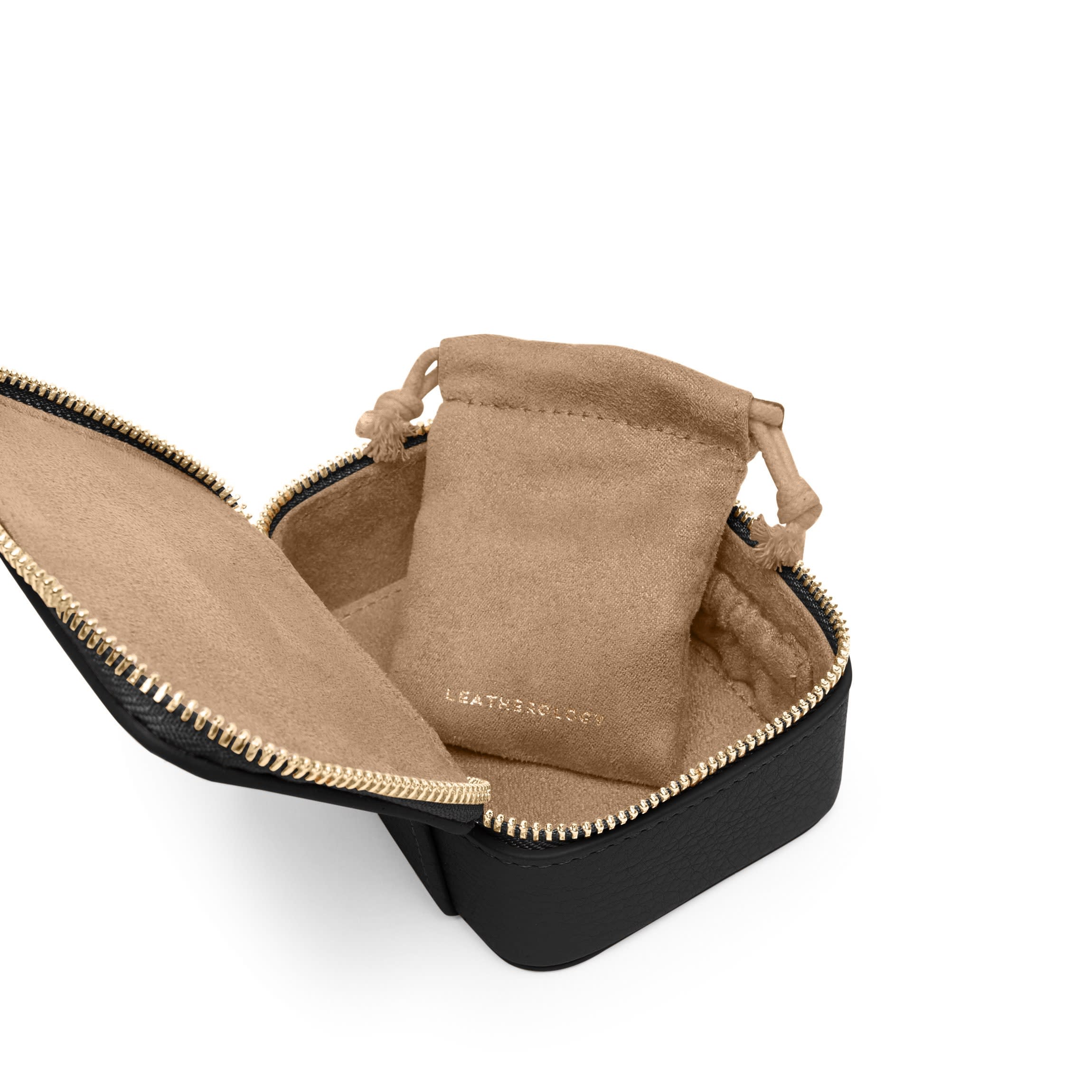 Travel Watch Box | Full grain leather, secure watch storage