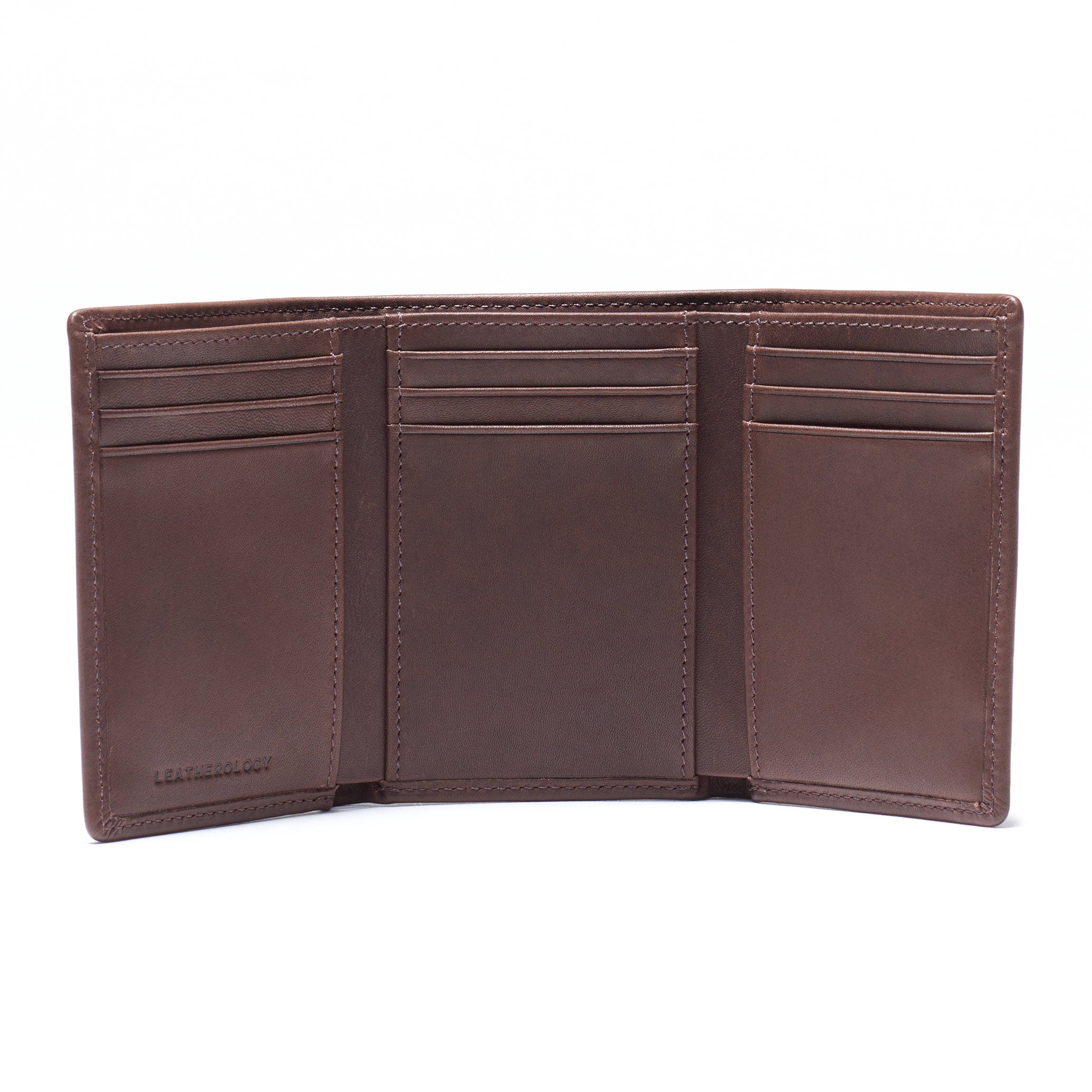 Trifold with Card Wallet | Full grain leather, versatile and
