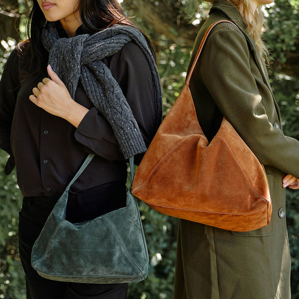 Ciera Maxi Hobo | Full grain leather, spacious and stylish