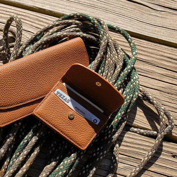Nina Slim Card Case | Full Grain Leather, Slim Essentials Wallet