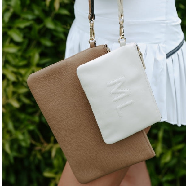 Medium Wristlet Pouch | Full grain leather, stylish and practical
