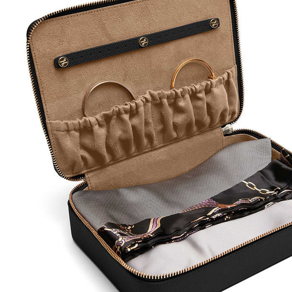 Large Accessories Organizer | Full Grain Leather, Flexible
